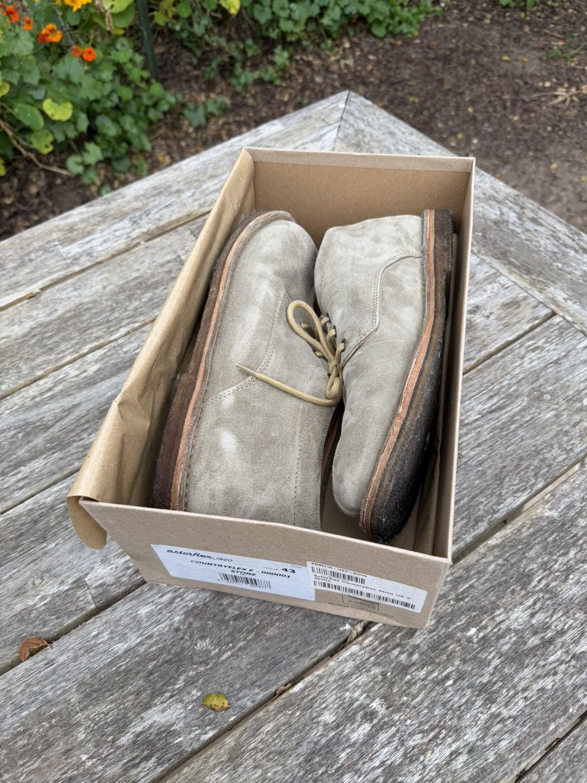 Astorflex Astorflex Bitflex Suede - Stone Size US 10 / EU 43 - 4 Thumbnail