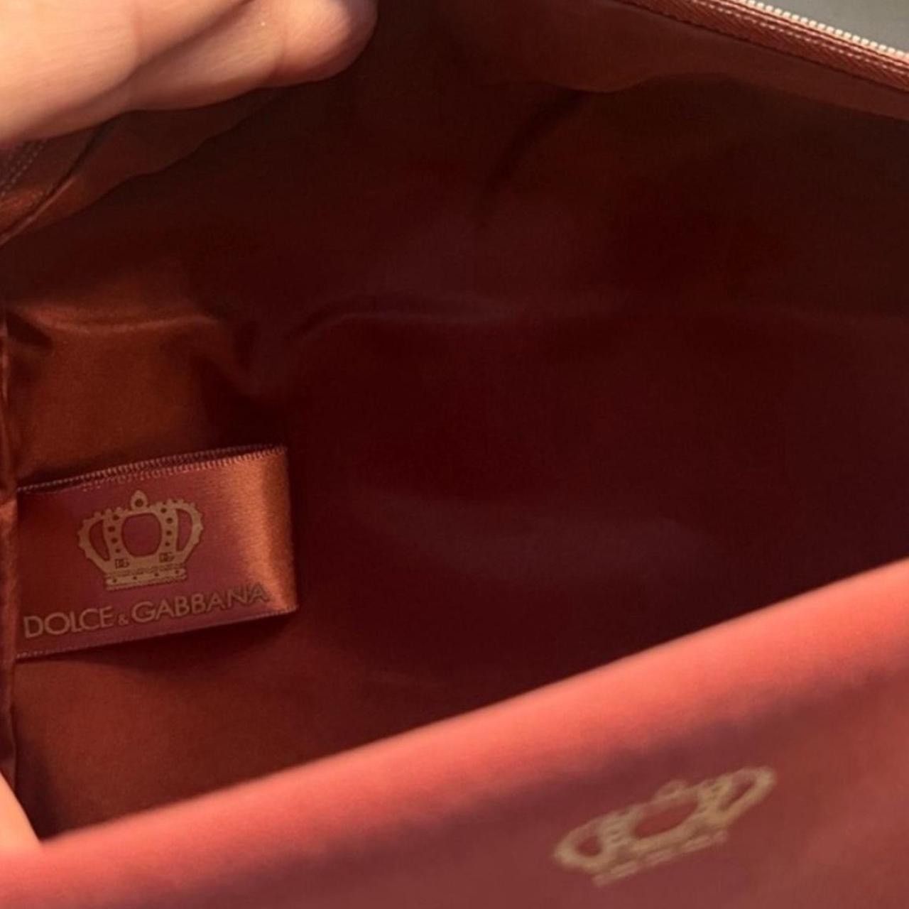 Dolce & Gabbana Dolce & Gabbana Beauty Red velvet Q cosmetic bag Size ONE SIZE - 3 Thumbnail