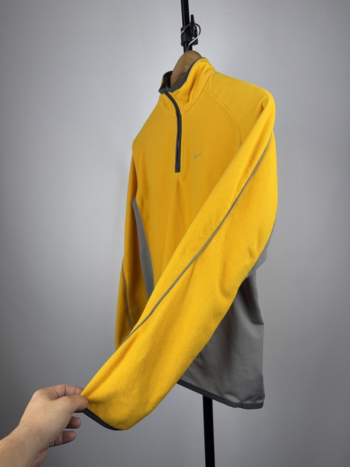 Nike Vintage 90s Gorpcore Nike Fleece 1/4 zip ACG AIR sweatshirt Size M / US 6-8 / IT 42-44 - 8 Thumbnail