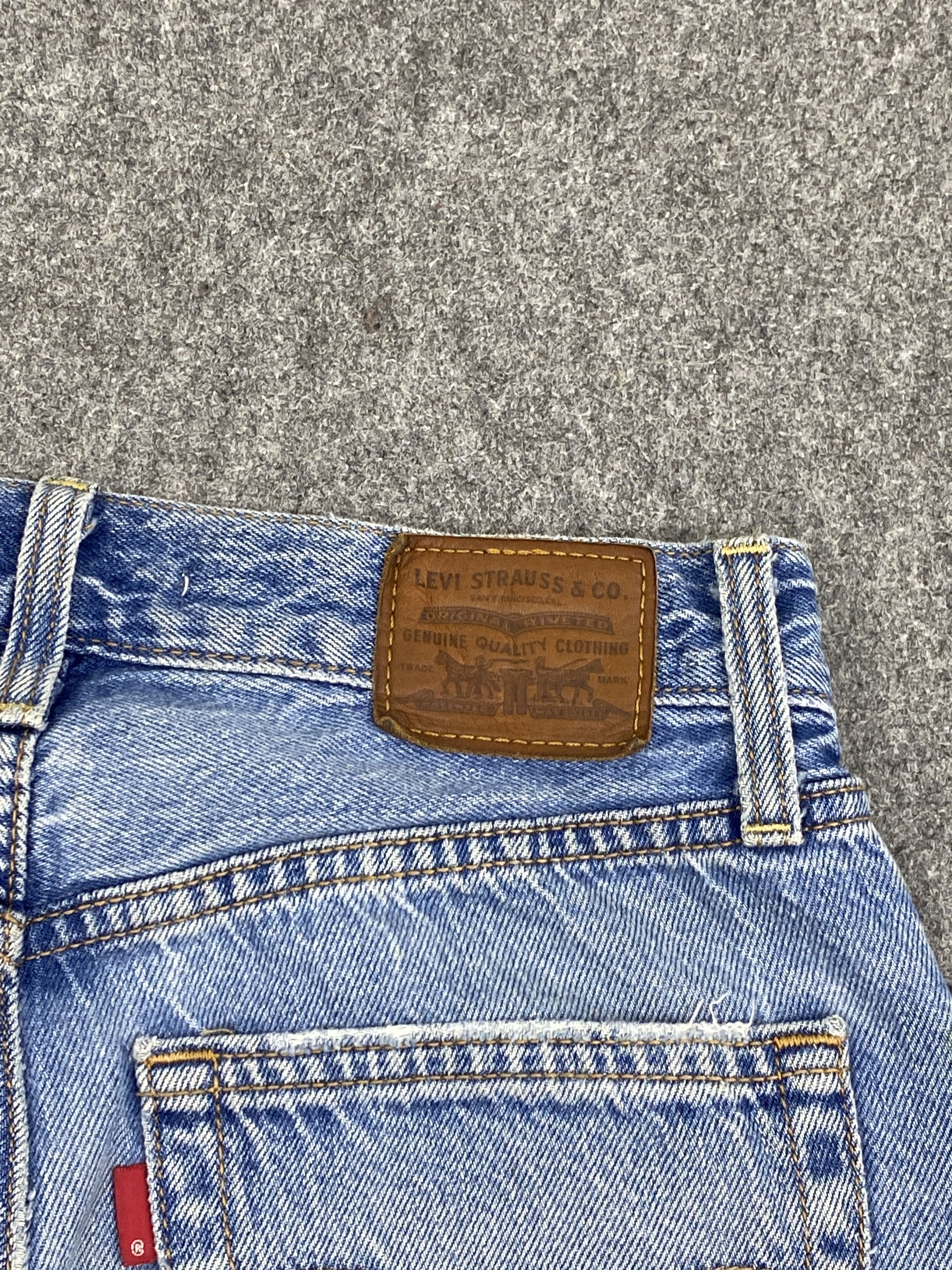 Levi's Vintage Levis Rib Cage Straight Button Fly Jeans DP2764 Size US 26 / EU 42 - 5 Thumbnail