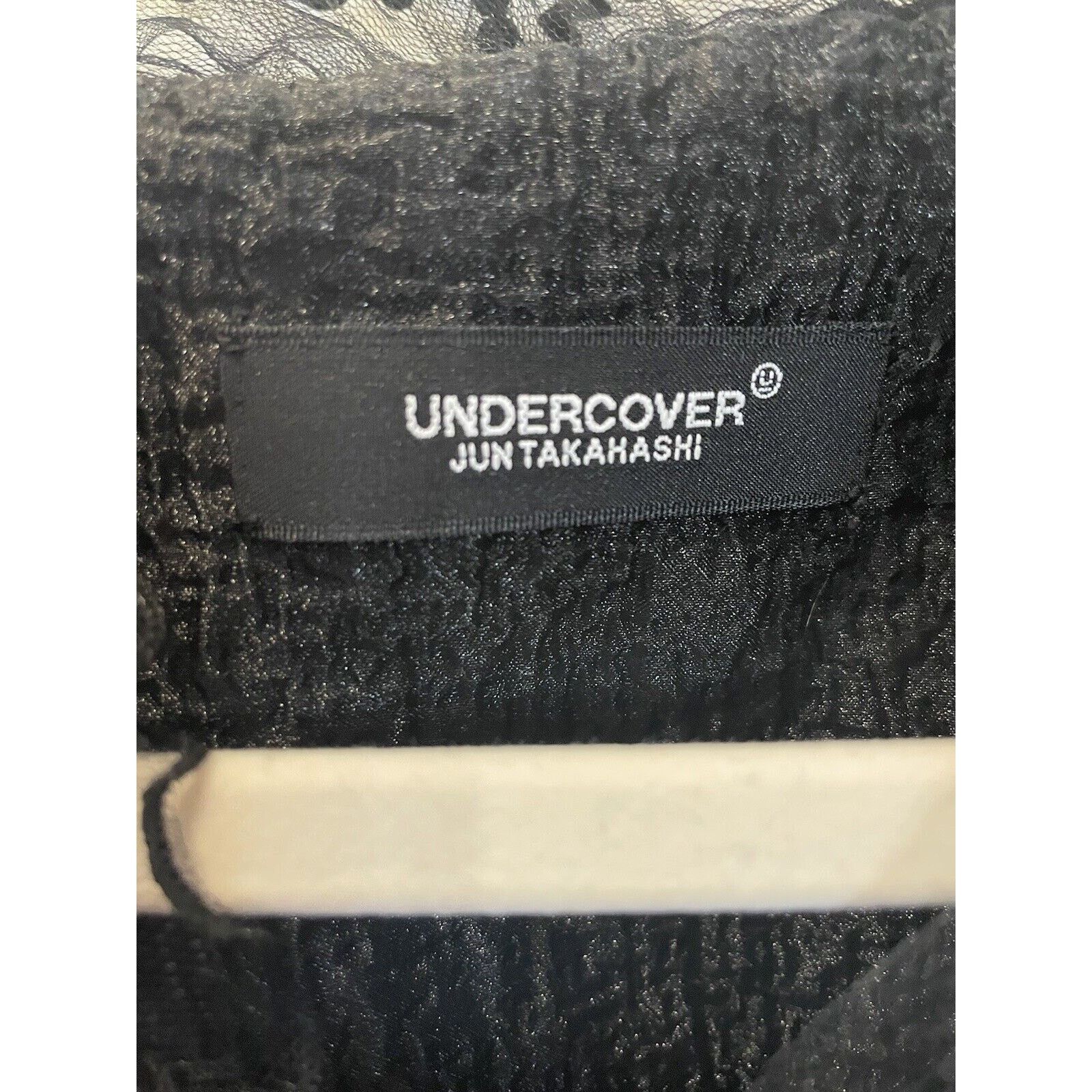 Undercover SS18 Undercover Reversible Sheer Overlay Black Top JP Size 2 Size S / US 4 / IT 40 - 6 Thumbnail