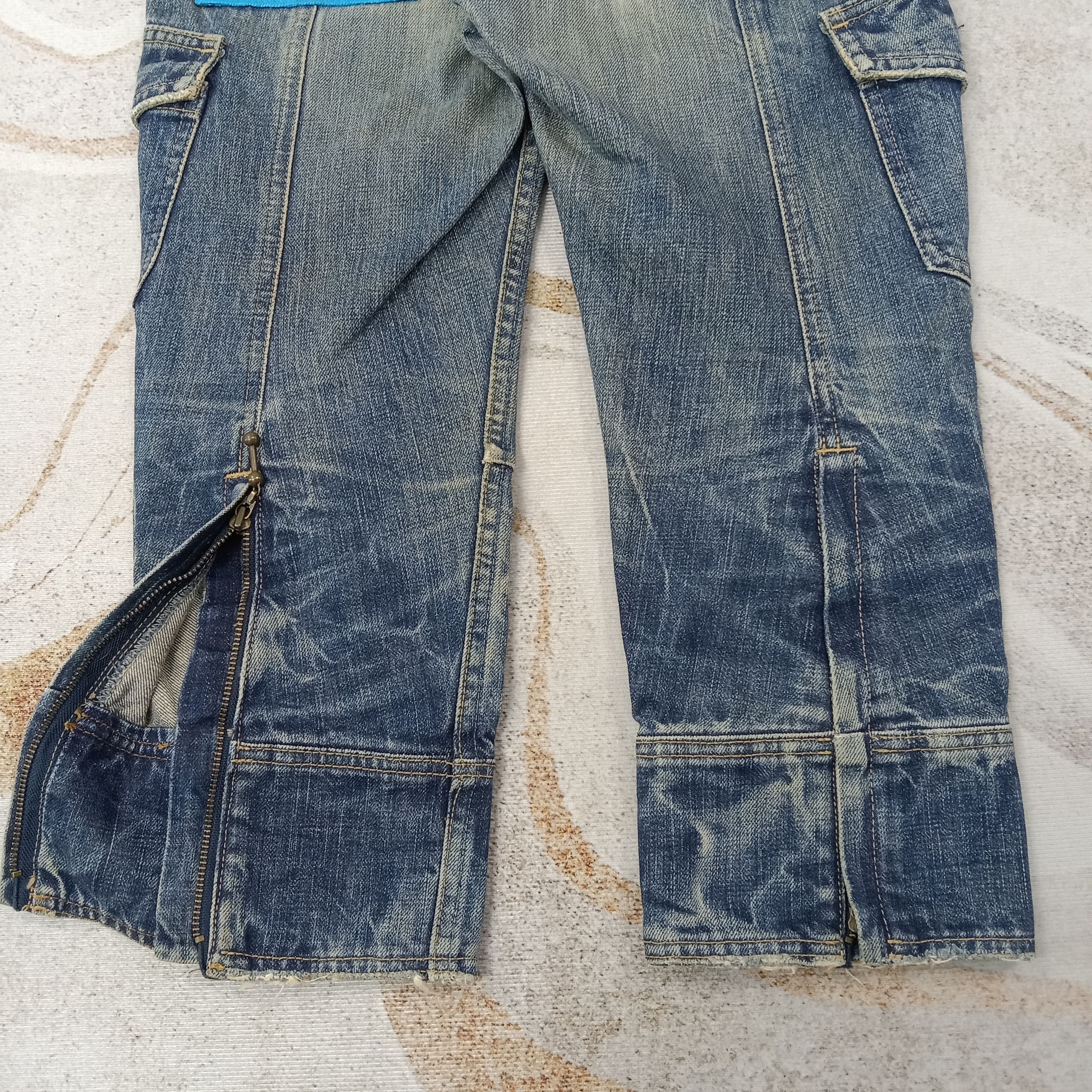 Hysteric Glamour Hysteric Glamour Japanese 3 Quarters Denim Jeans C258N28 Size US 27 - 4 Thumbnail