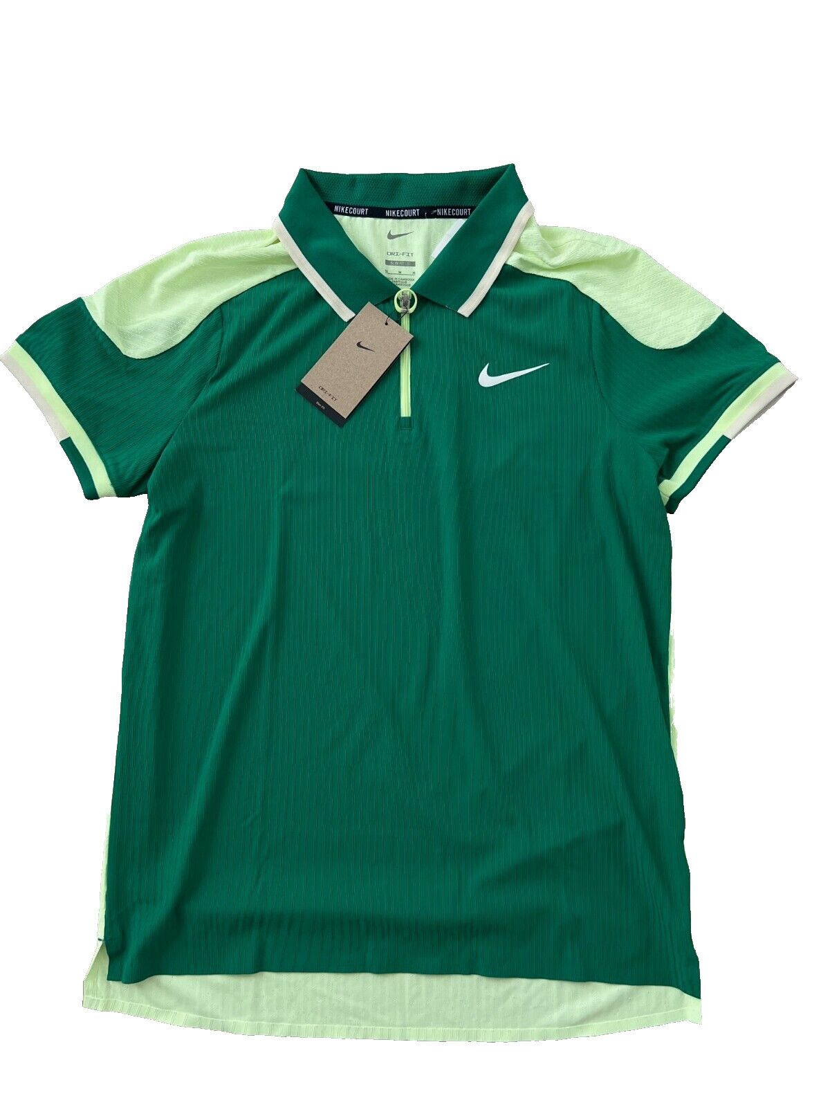 Nike Nike FD5128-265 Slam Advantage Melbourne Polo Malachite M Size US M / EU 48-50 / 2 - 3 Thumbnail