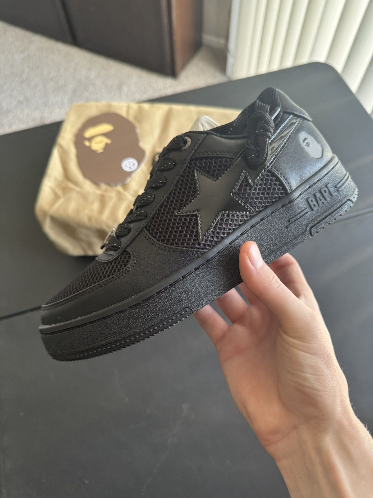 Bape GOAT Exclusive Bapesta Size US 6 / IT 36 - 1 Thumbnail