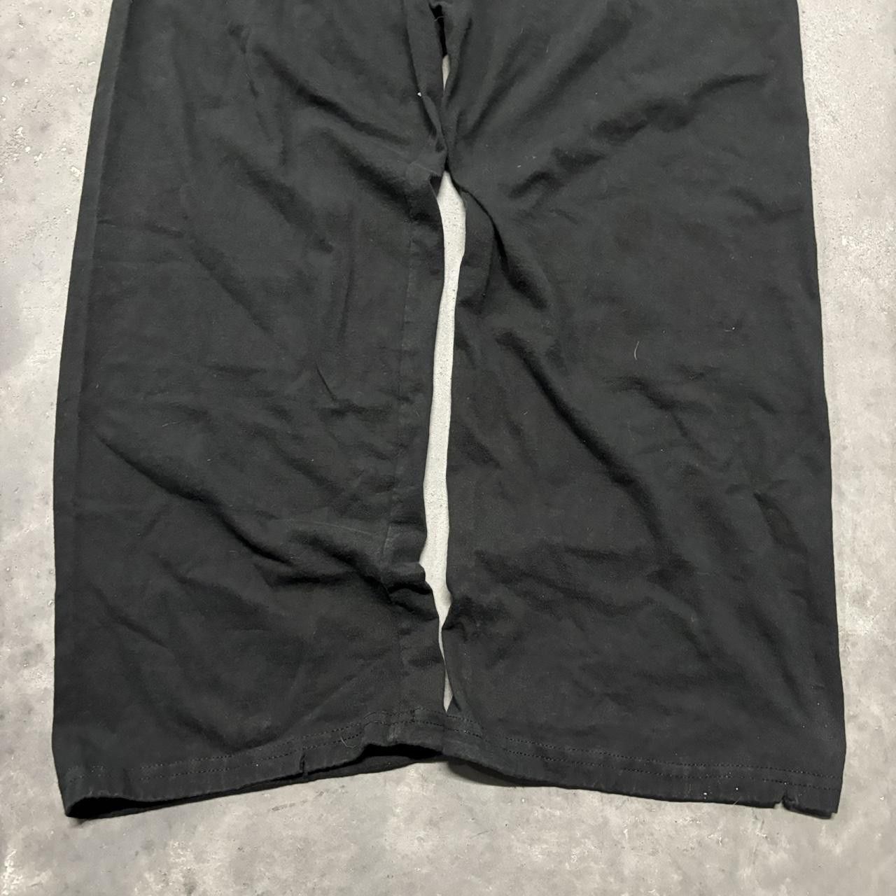 Russell Athletic × Vintage Crazy Vintage Y2K/2000s Baggy Black Russell Opium Streetwear Sweatpants! Size US 34 / EU 50 - 5 Thumbnail