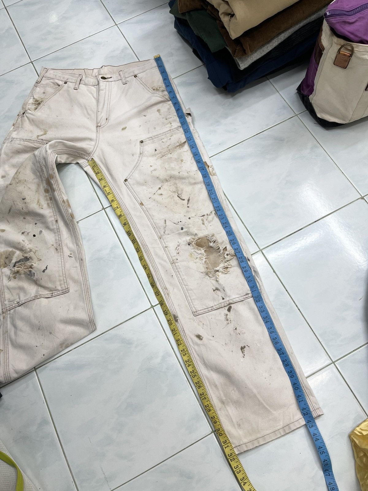 Carhartt 🔥🔥🔥VINTAGE CARHARTT DOUBLE KNEE PANTS Size US 30 / EU 46 - 19 Thumbnail