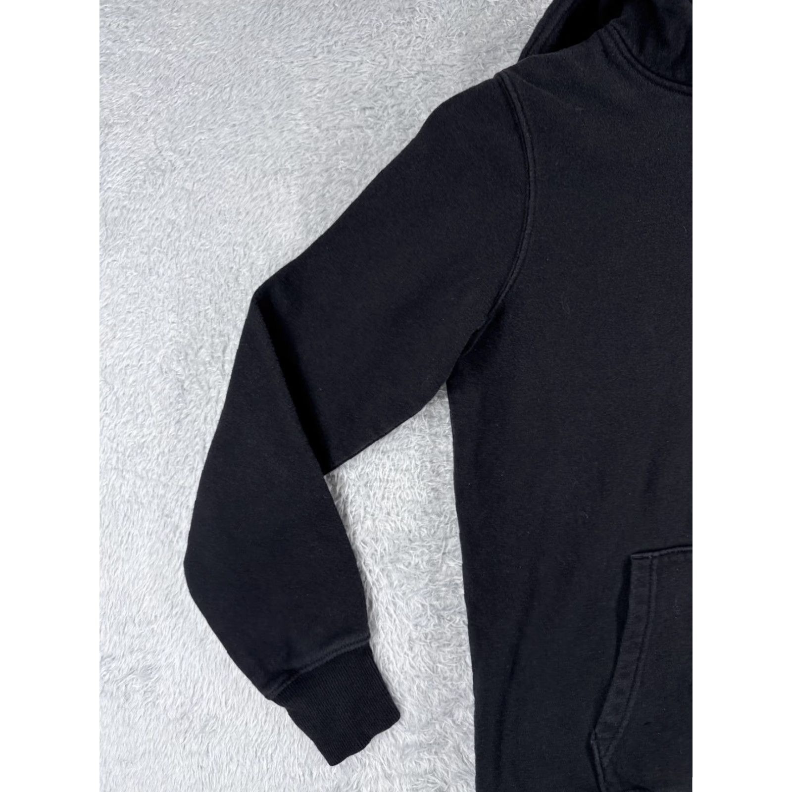 The North Face The North Face Hoodie Women Small Black Long Sleeve Pullover Cotton Blend Jersey Size S / US 4 / IT 40 - 3 Thumbnail