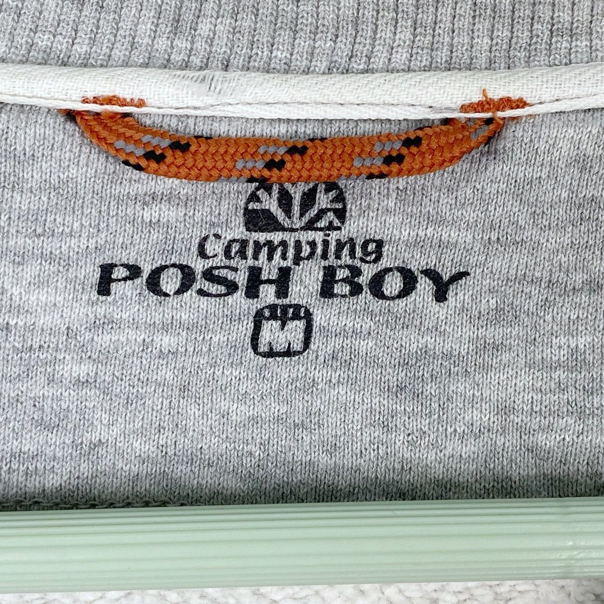 Designer × Vintage Camping Posh Boy Big Logo Sweatshirt Crewneck Pullover Jumpe Size US M / EU 48-50 / 2 - 5 Thumbnail