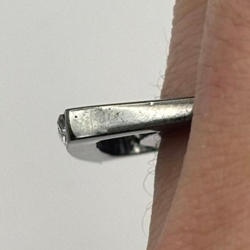 Other Silver Crystal Archway Ring Size ONE SIZE - 3 Thumbnail