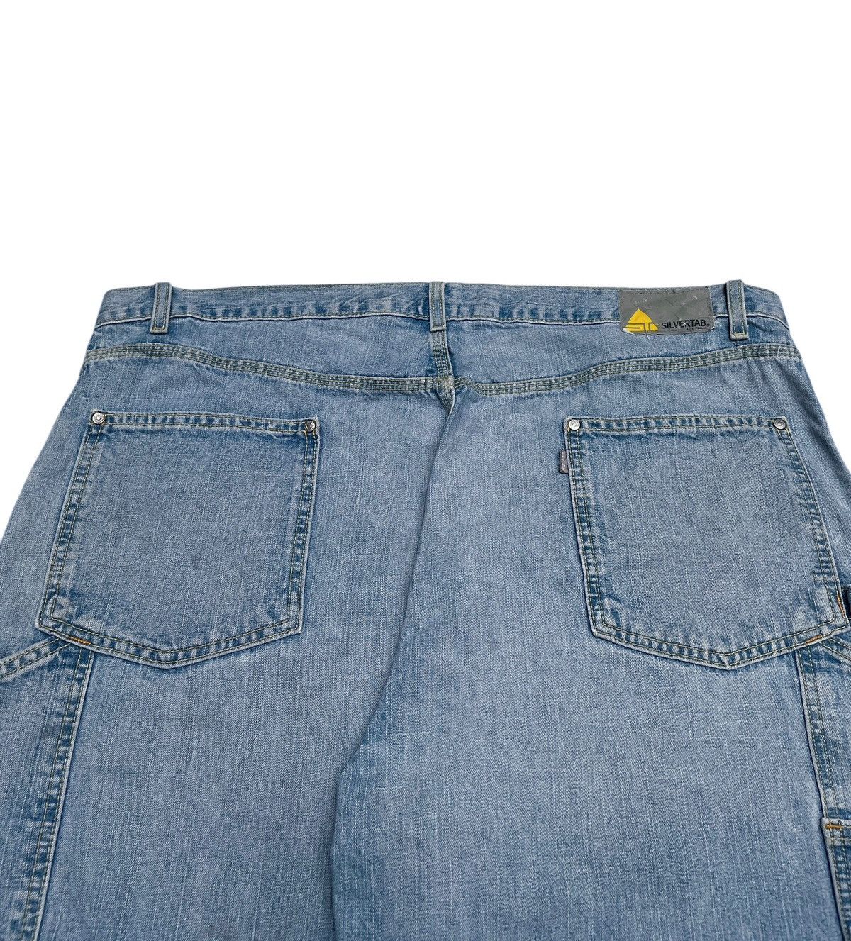 Levi's × Vintage Rare Vintage Levis SilverTab Oversized Carpenter Jeans 2000s Size US 42 / EU 58 - 4 Thumbnail
