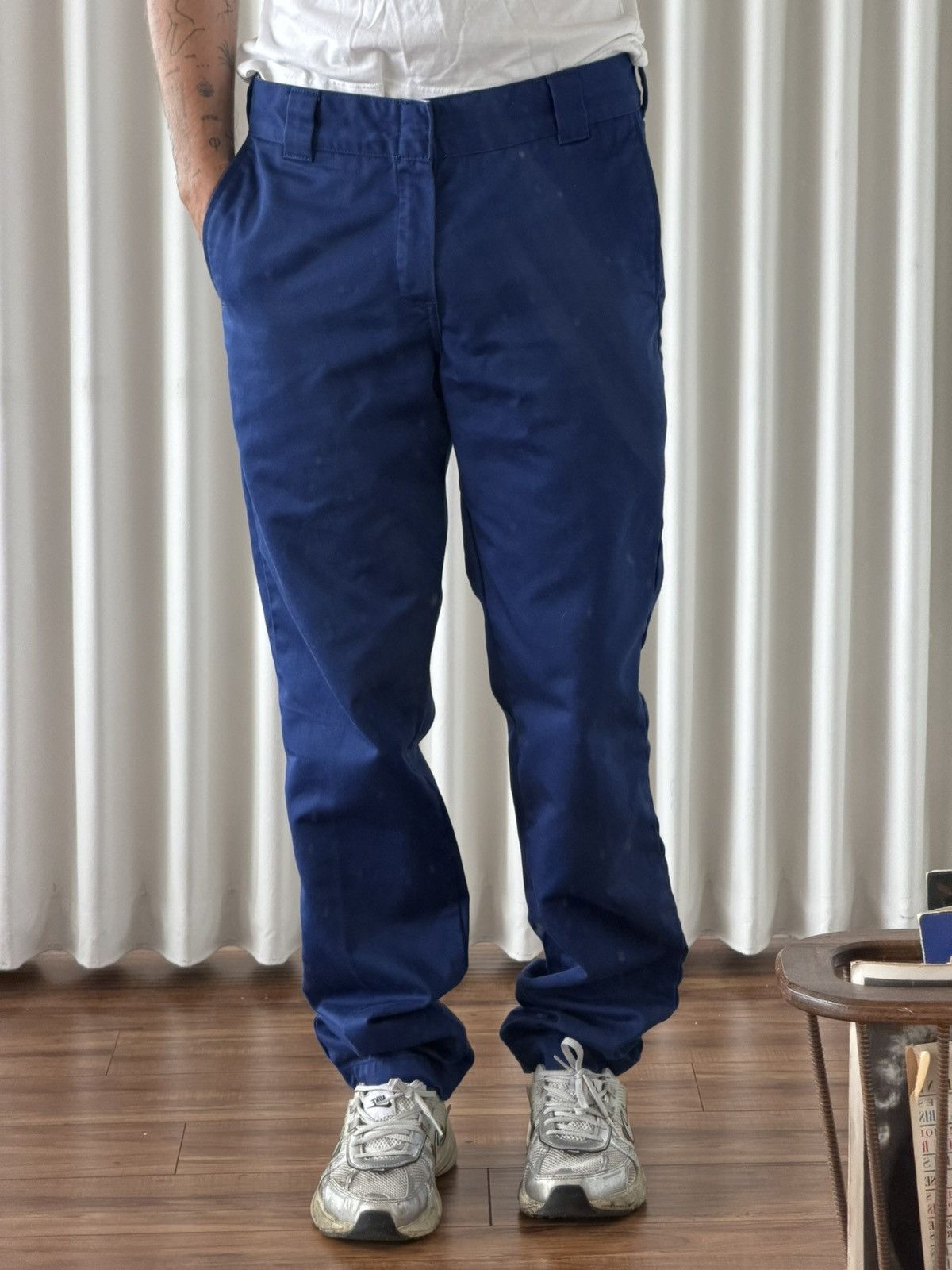Carhartt Carhartt Blue Workwear Pants (30x34) Size US 30 / EU 46 - 1 Thumbnail