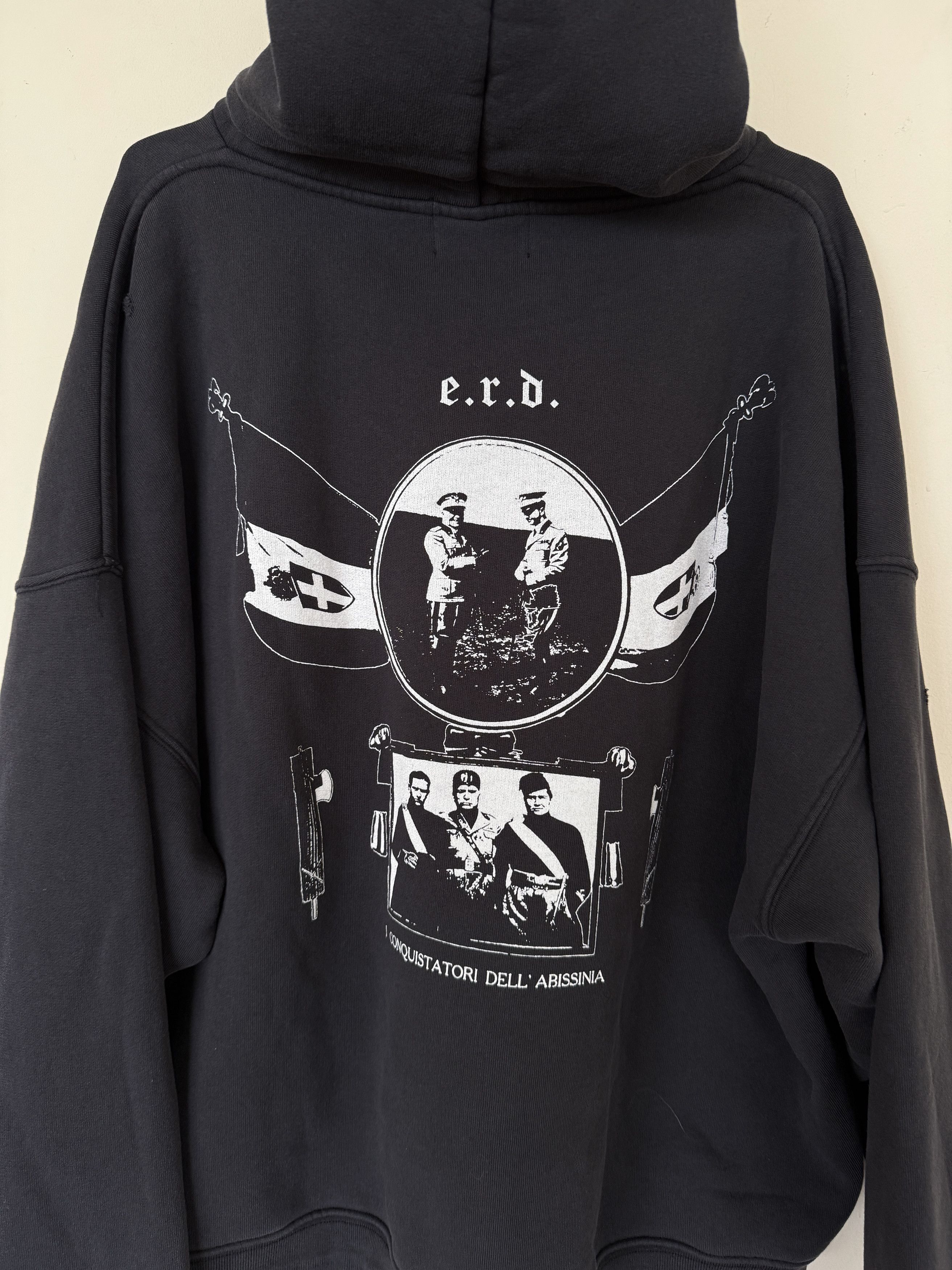 Enfants Riches Deprimes × Maxfield Los Angeles ERD ARCHITETTURA DI MUSSOLINI HOODIE Size US XL / EU 56 / 4 - 11 Thumbnail