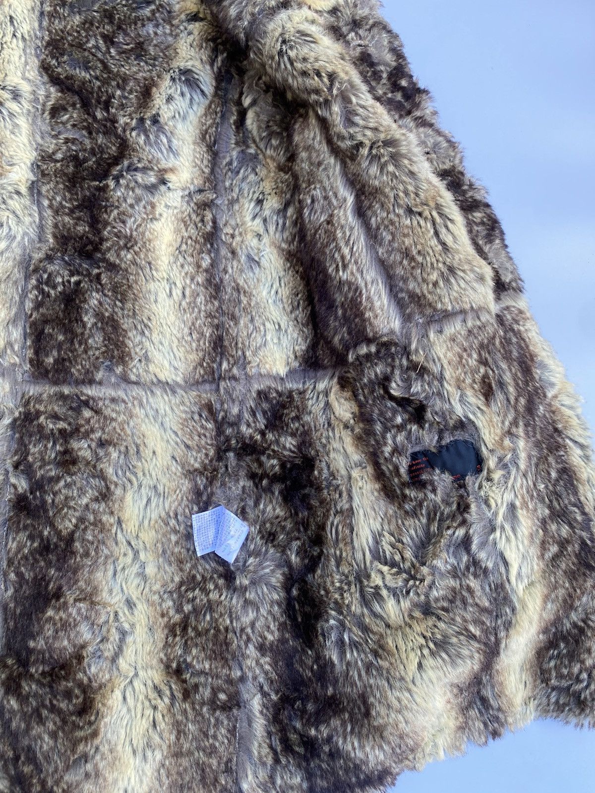 If Six Was Nine Archive 291295 Homme Faux Fur Patchwork Parka Size US M / EU 48-50 / 2 - 8 Thumbnail