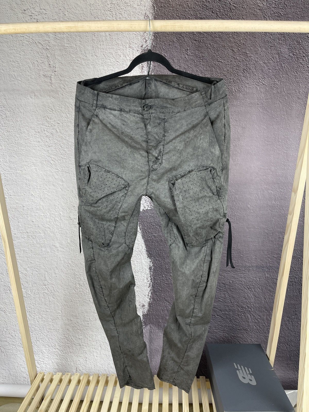 Masnada Masnada ashes grey bandage asymmetric hi-fashion suit Size US M / EU 48-50 / 2 - 19 Thumbnail