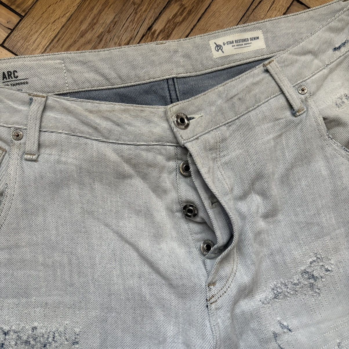 G-Star × Hysteric Glamour G-Star Raw Arc 3D Tapered Restored Denim Jeans Japan Style Size US 35 - 6 Thumbnail