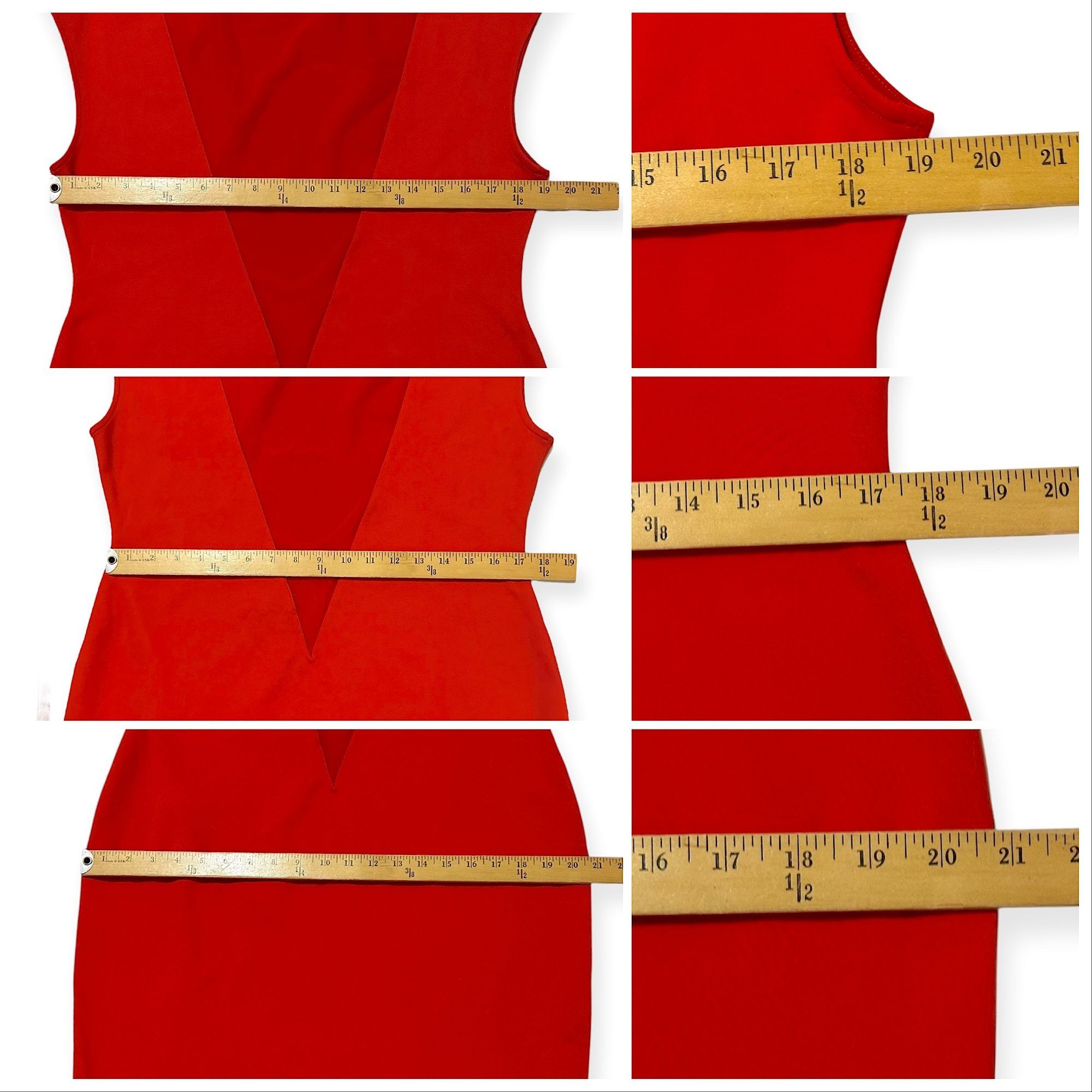 Other Victor Glemaud Cap Sleeve Bodycon Mini Dress, Red, Size XL, Size XL / US 12-14 / IT 48-50 - 13 Thumbnail