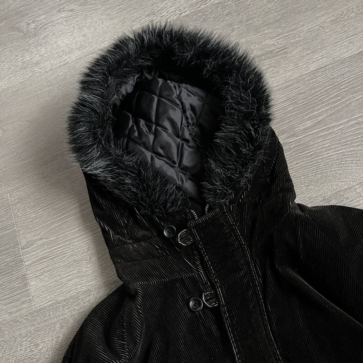 Other PARASHUTO by nakajo ltd corduroy faux fur coat Size US M / EU 48-50 / 2 - 3 Thumbnail