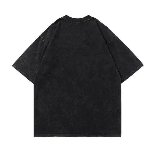 VIBE EYE Graphic Bleached T Shirt Size US M / EU 48-50 / 2 - 2 Thumbnail