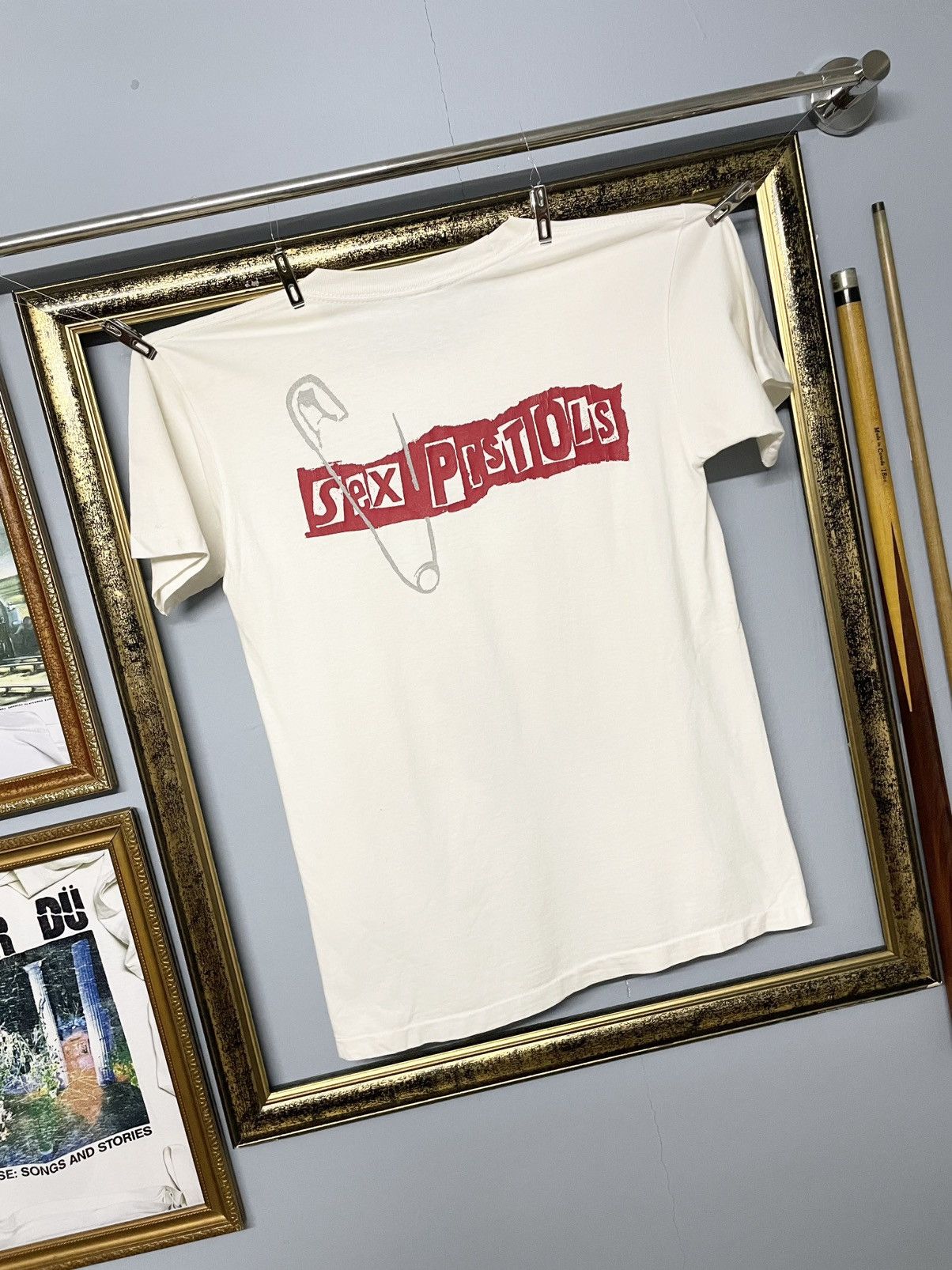 Vintage Vintage 90s Sex Pistols God Save The Queen Single Stitch Tee Size US S / EU 44-46 / 1 - 11 Thumbnail