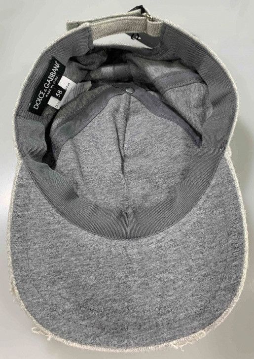 Dolce & Gabbana Dolce & Gabbana 🇮🇹 Grey Knit ITALIA Unisex Ball Cap NEW Size ONE SIZE - 6 Thumbnail