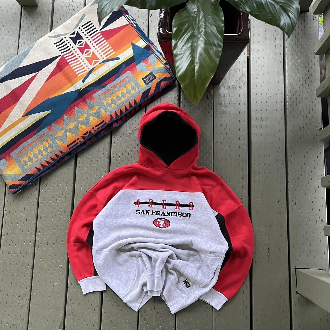 NFL × Vintage 90’s San Francisco 49 ERS Sweatshirt Size US XL / EU 56 / 4 - 4 Thumbnail