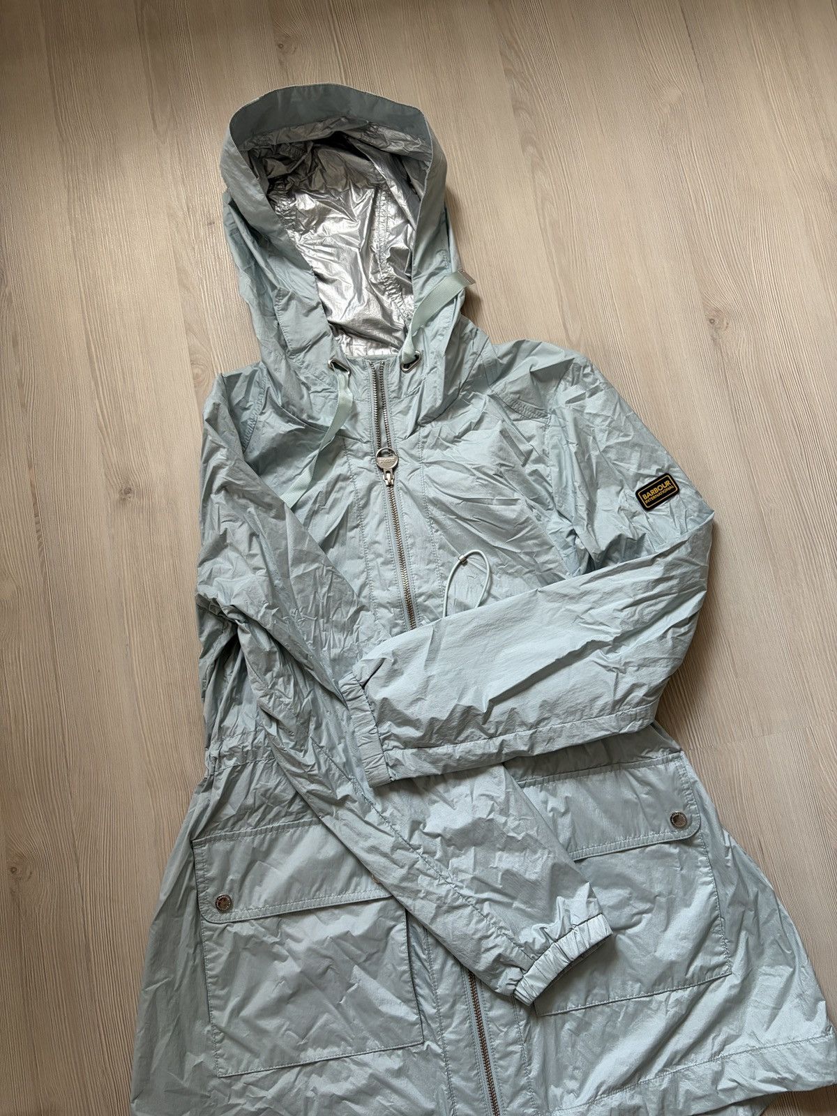 Barbour Barbour International Wheelhouse Rain Parka Jacket Size M / US 6-8 / IT 42-44 - 9 Thumbnail