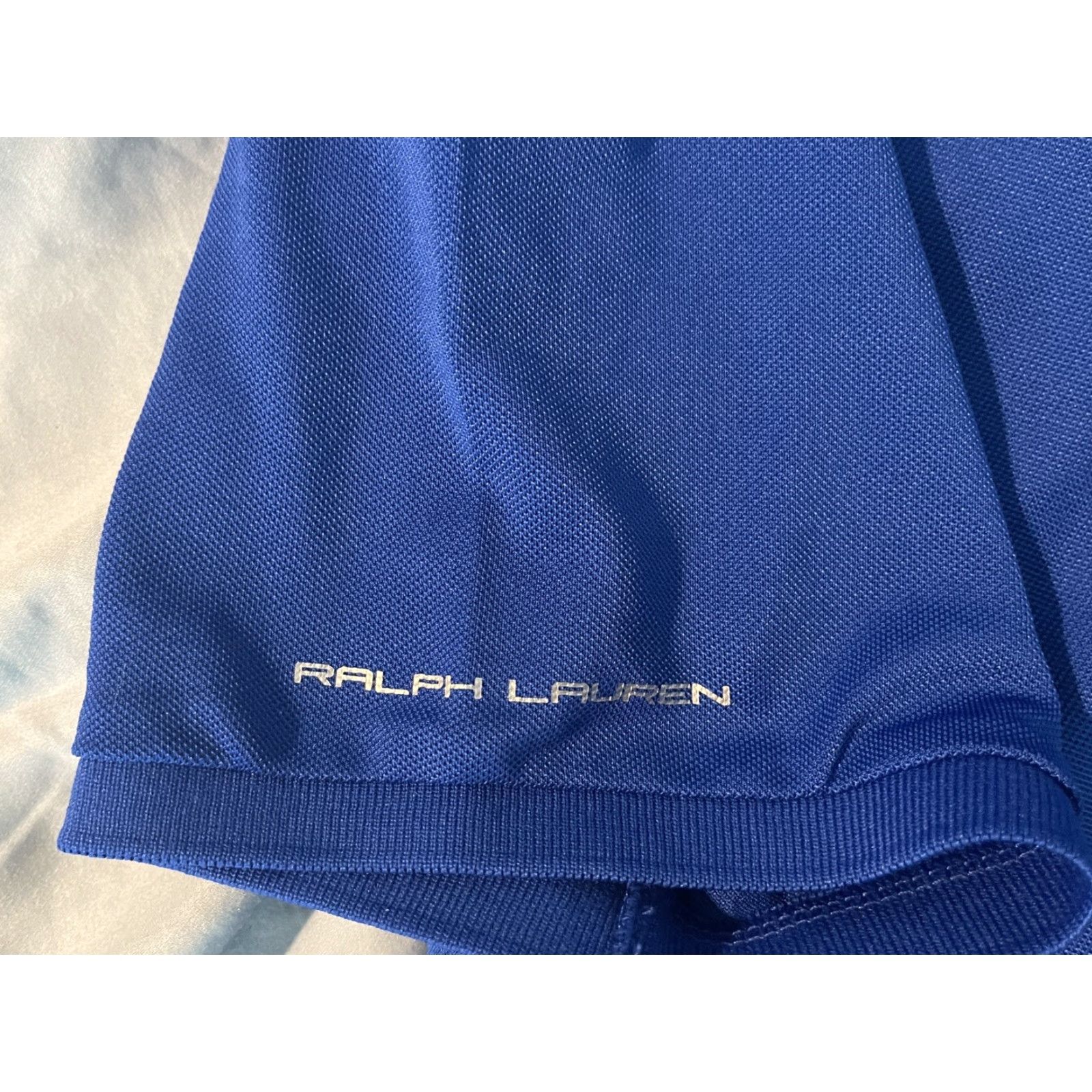 Ralph Lauren RLX By Ralph Lauren Womens Short Sleeve Polo Shirt NWT Blue L Size 36" / US 14 / IT 50 - 3 Thumbnail