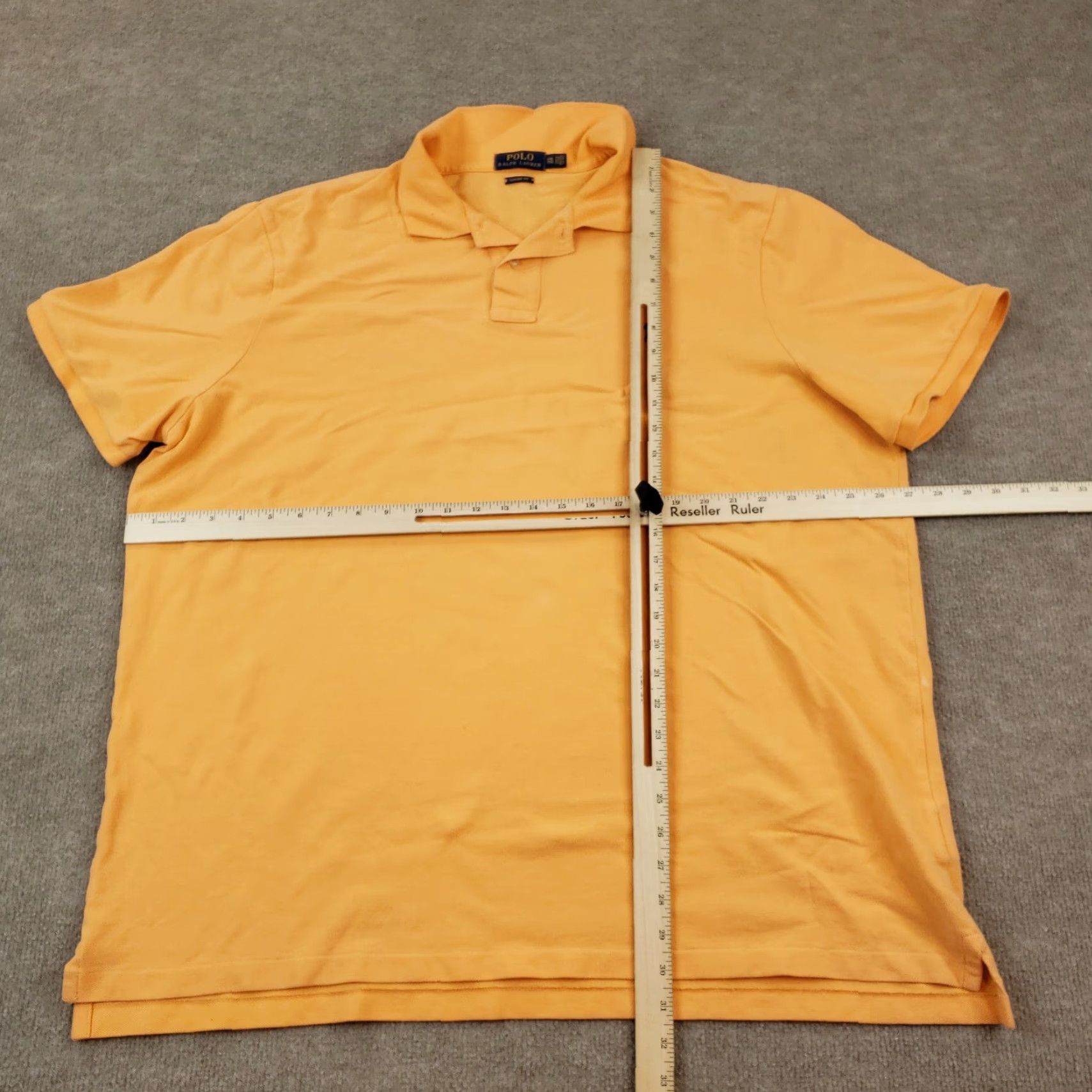 Polo Ralph Lauren Polo Ralph Lauren Polo Shirt Mens 2XL Orange Short Sleeve Golf Casual Size US XXL / EU 58 / 5 - 2 Thumbnail