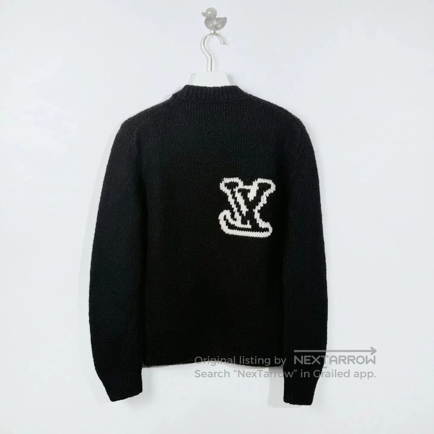 Louis Vuitton Louis Vuitton 2024 Teddy Sweater Black S. Size US S / EU 44-46 / 1 - 2 Thumbnail