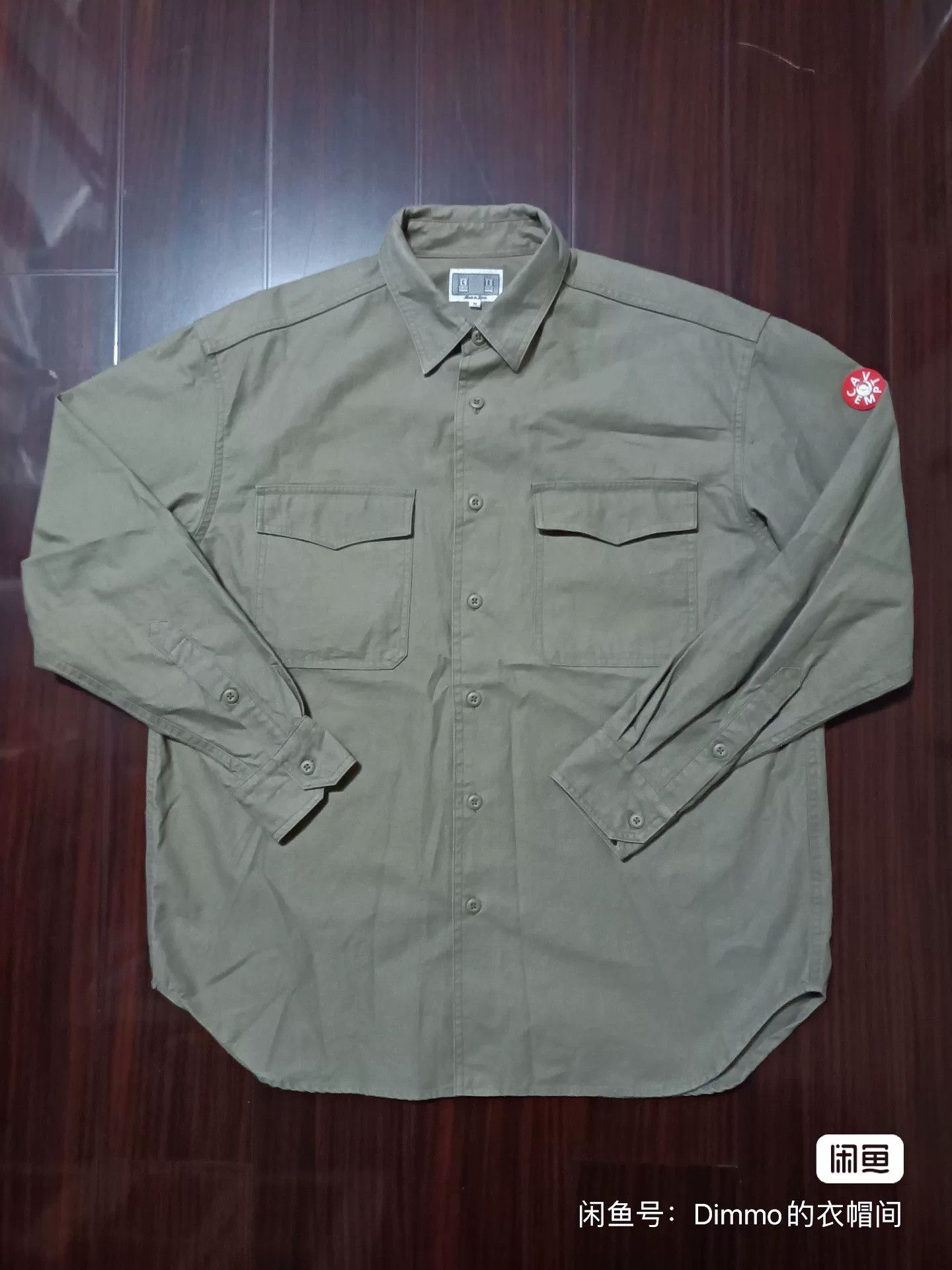 Cav Empt CAV EMPT CE Cuff Tag Pocket Shirt Size US M / EU 48-50 / 2 - 1 Thumbnail
