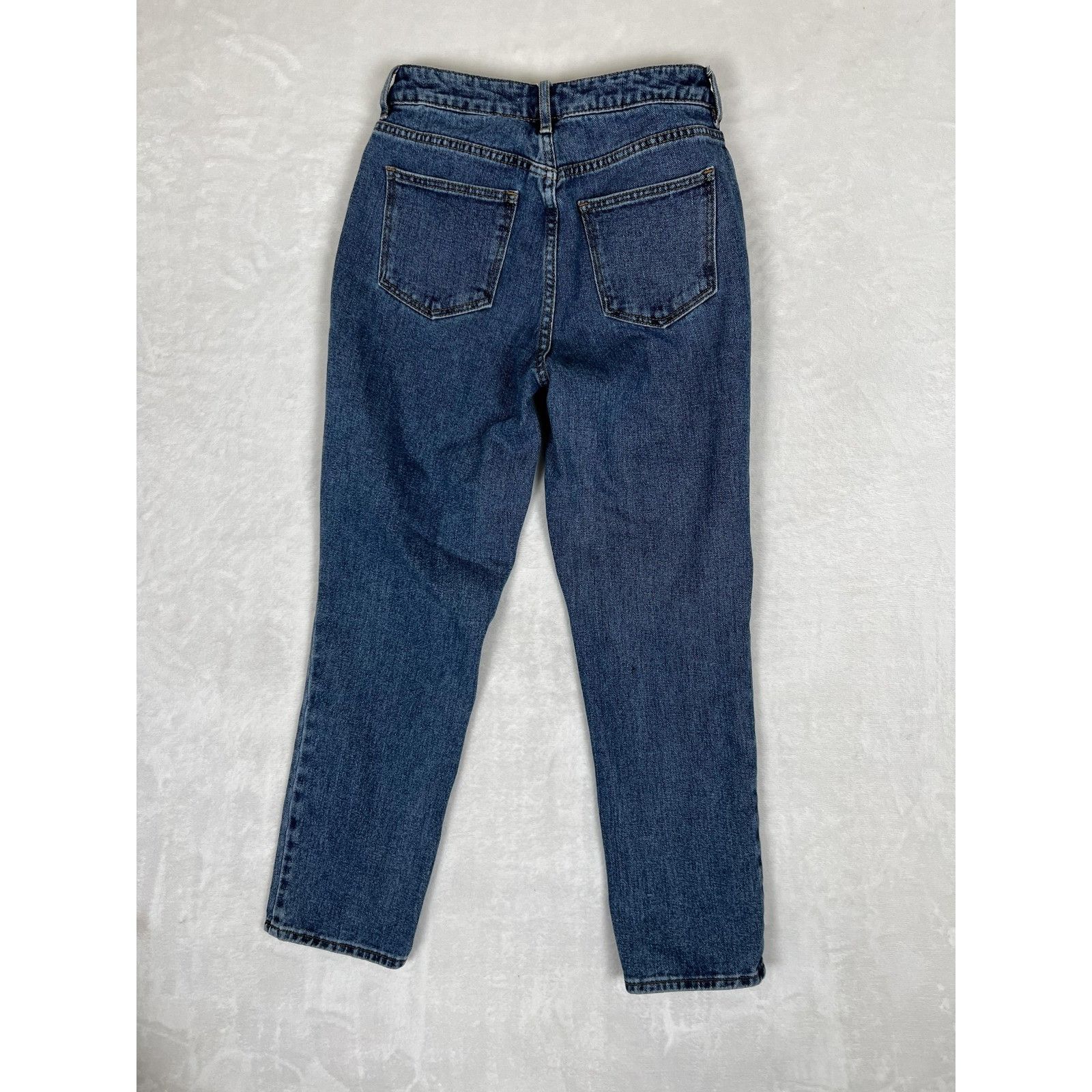 Pacsun PacSun Jeans Women's 25 Blue Mom Jean Distressed Knees High Size 25" / US 0 / IT 36 - 5 Thumbnail