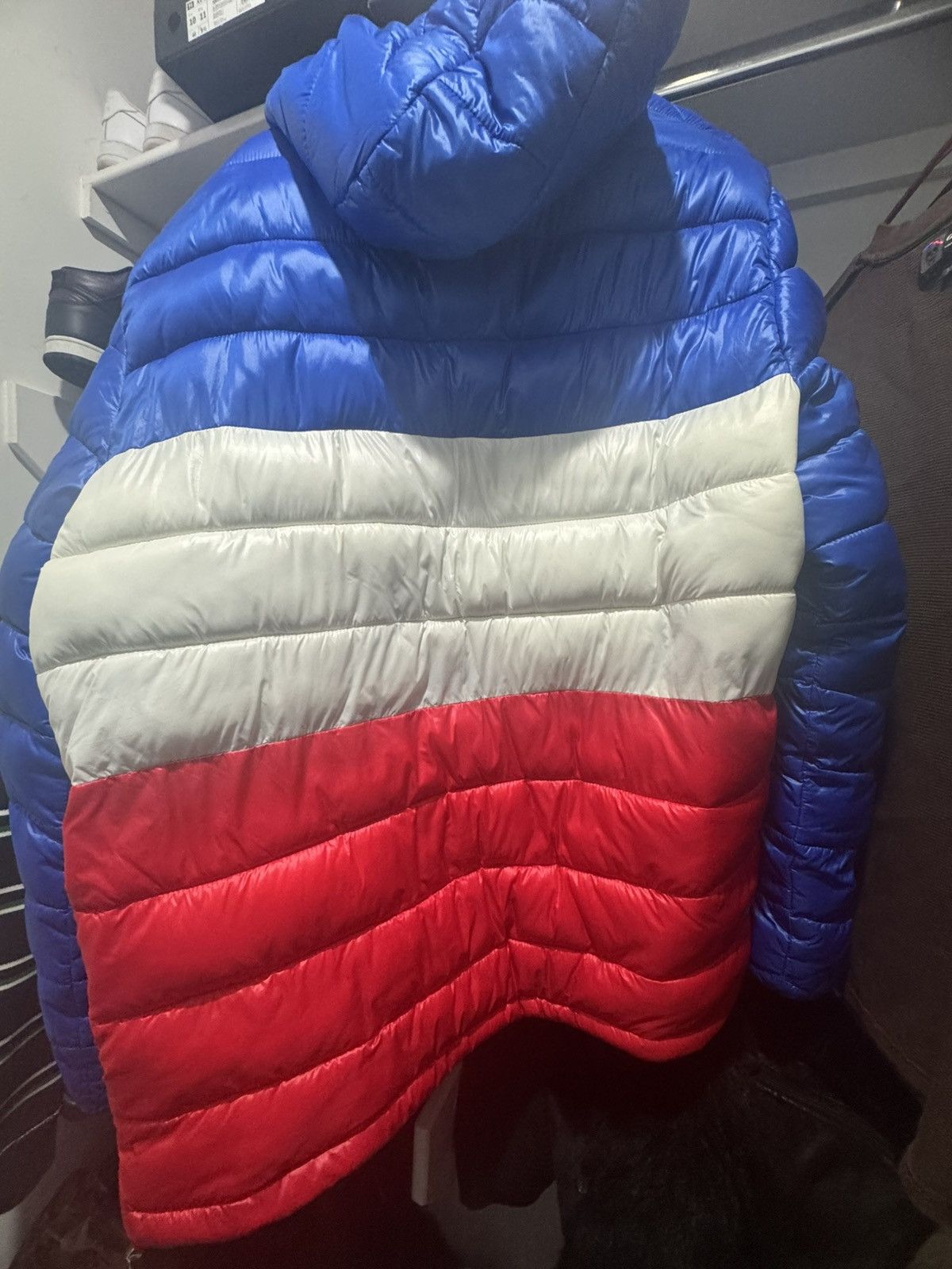 Moncler MonclerTricolor Hooded Puffer Jacket - Authentic Size US XXL / EU 58 / 5 - 3 Thumbnail