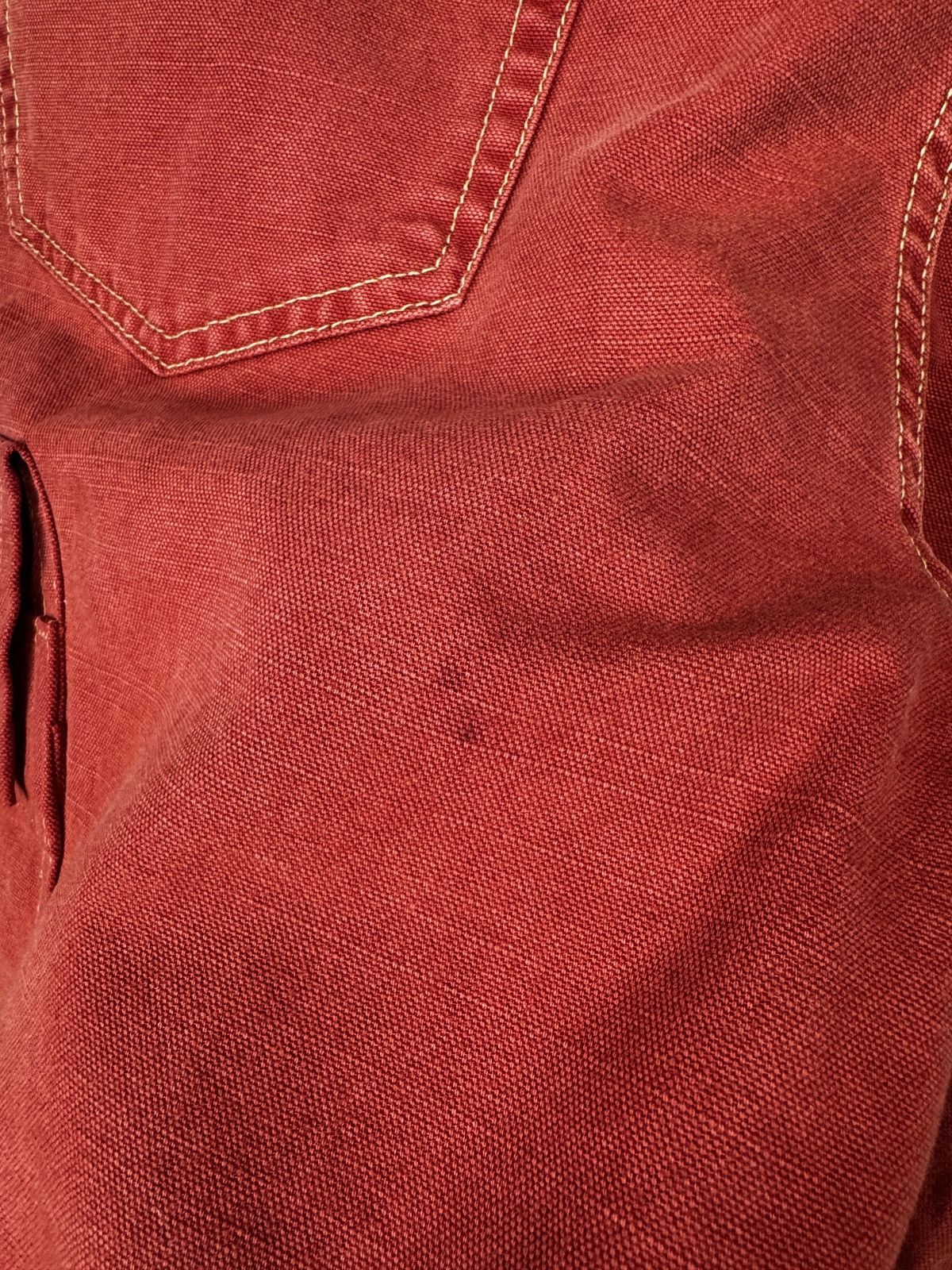 Burberry Burberry London brick red cotton cargo nova check shorts Size US 38 / EU 54 - 10 Thumbnail
