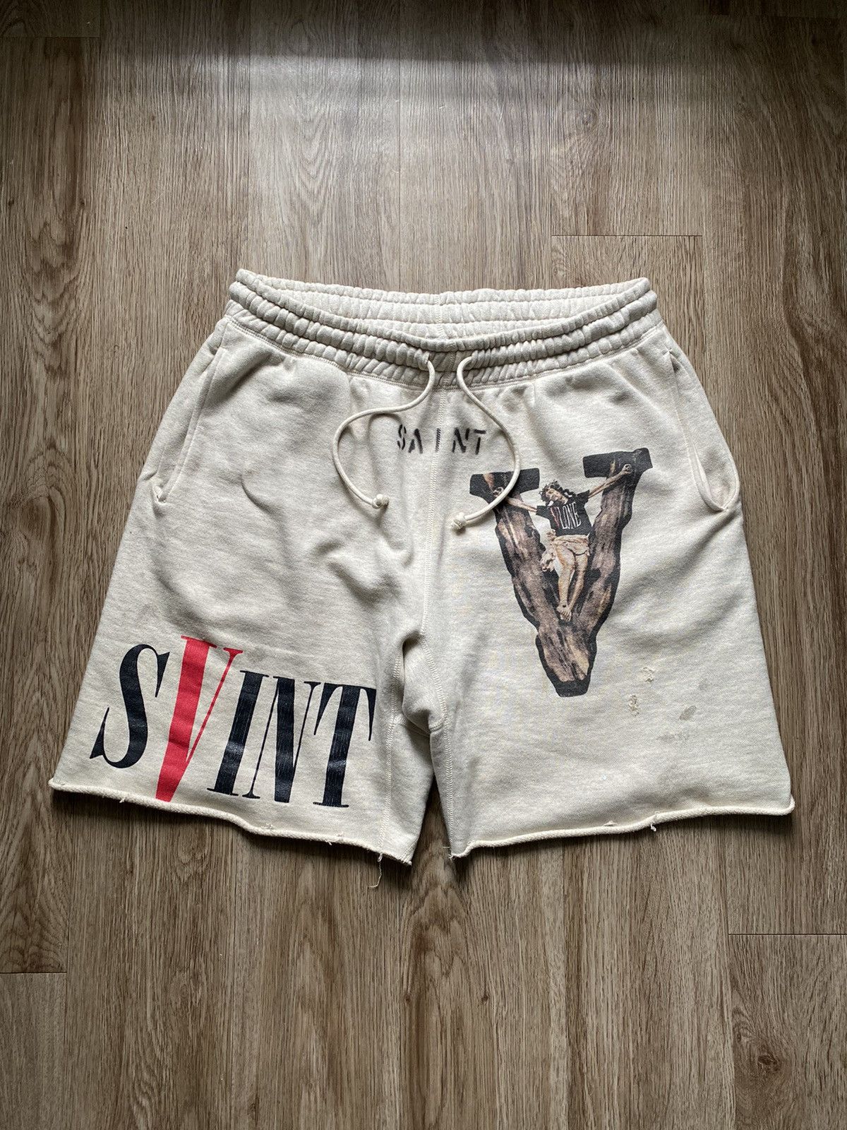 SAINT MICHAEL × VLONE ショーツ　XJ SAINT MICHAEL × VLONE ショーツ XJ 【公式通販】