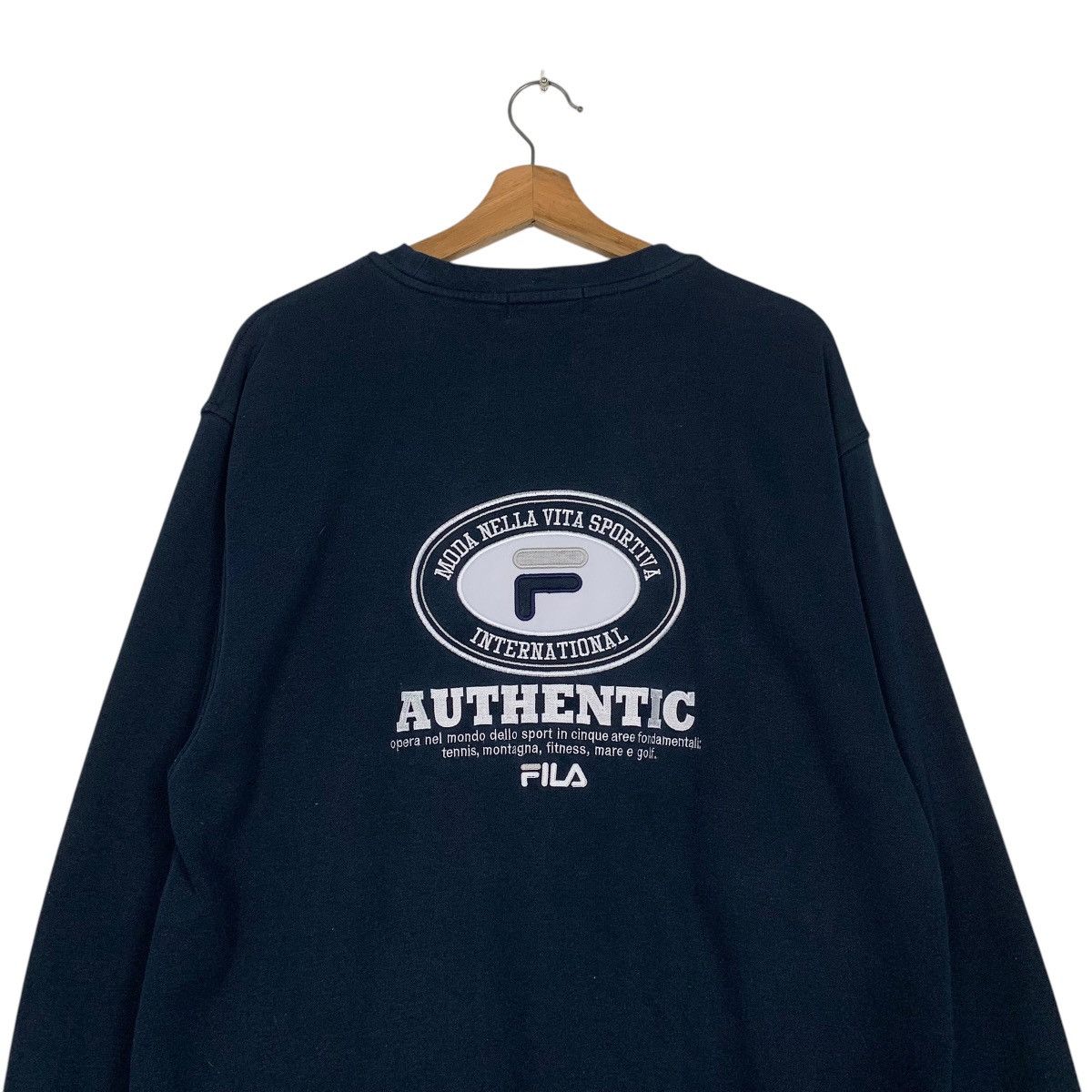 Fila Fila Biella Italia Crewneck Sweatshirt Size US XL / EU 56 / 4 - 8 Thumbnail