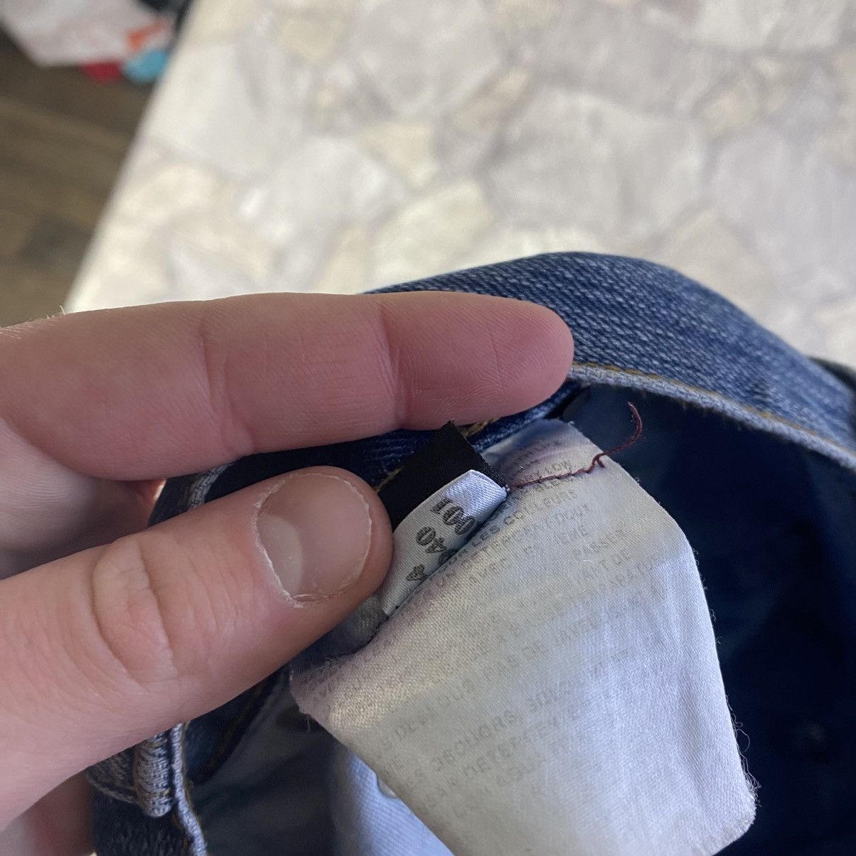Yohji Yamamoto Yohji Yamamoto Y-3 Adidas Embroidered Big Logo Jeans Size US 32 / EU 48 - 13 Thumbnail