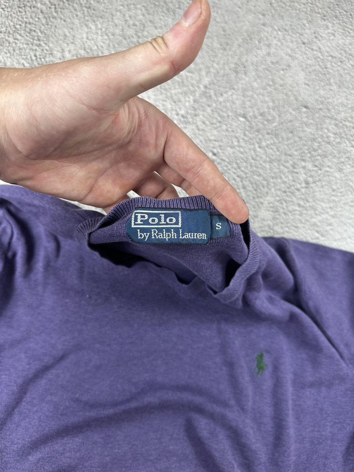 Polo Ralph Lauren Vintage Polo by Ralph Lauren Knit V-Neck Pullover Old Money Size US S / EU 44-46 / 1 - 5 Thumbnail
