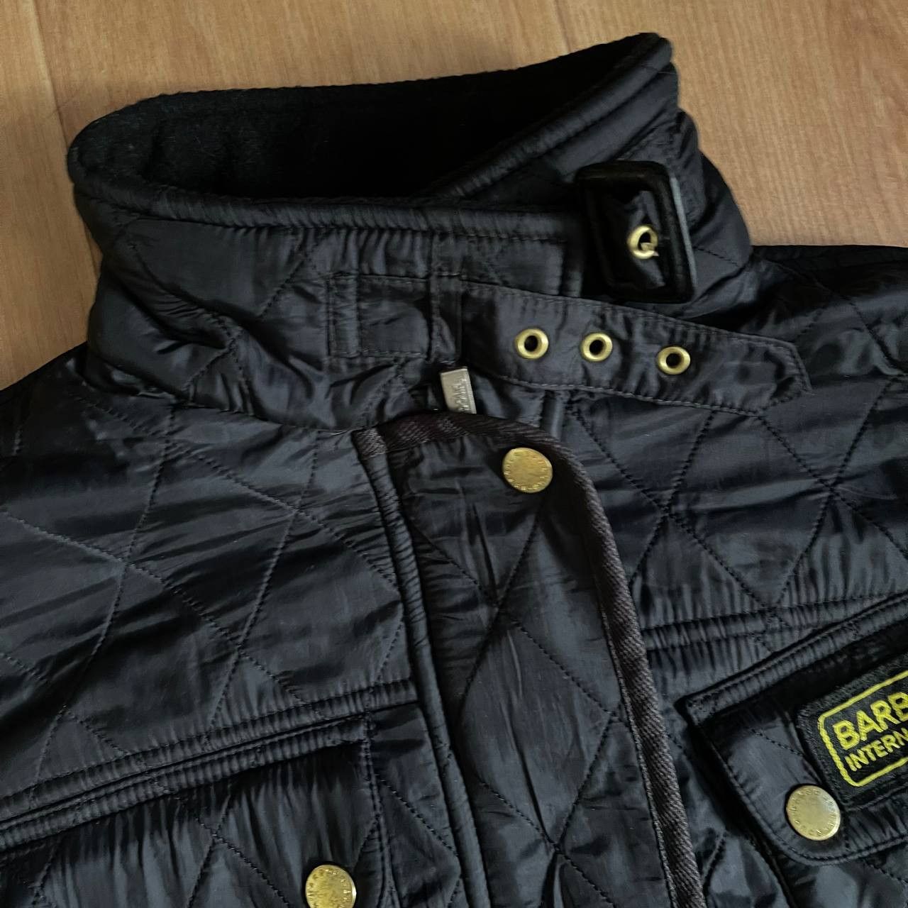 Barbour × Vintage Women’s Quilted Bomber Jacket Barbour International Size 12 Size XL / US 12-14 / IT 48-50 - 5 Thumbnail