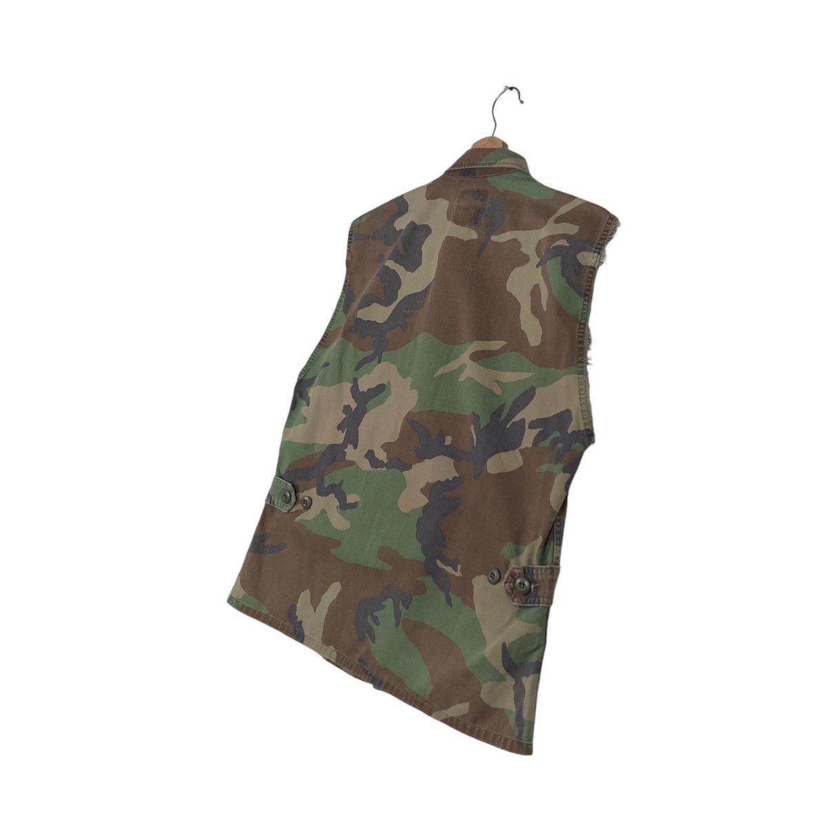 Other 📌Vintage Air Force Us Military Camouflage Biker Jacket Vest Size US M / EU 48-50 / 2 - 11 Thumbnail
