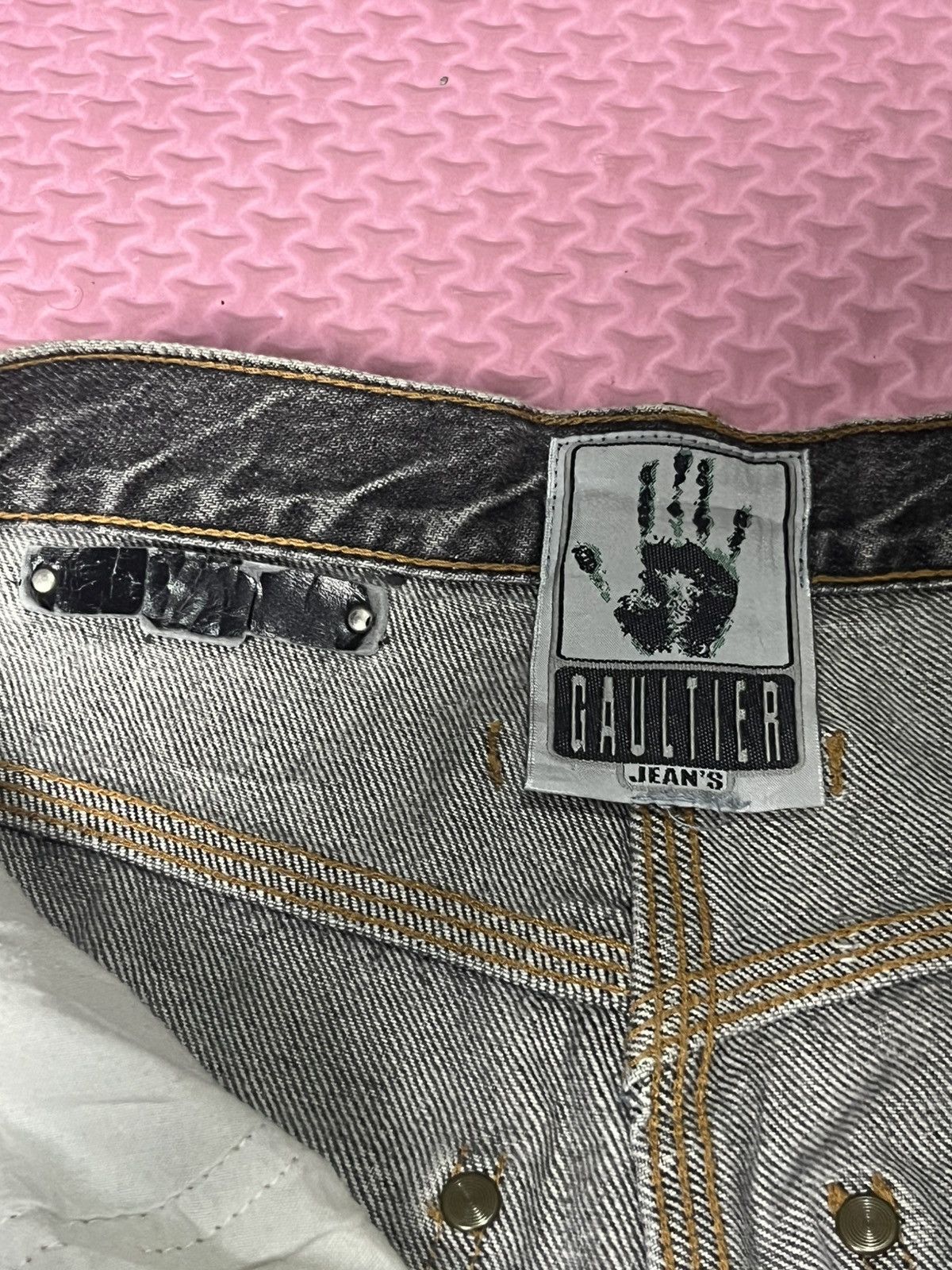 Jean Paul Gaultier 90s Jeans Paul Gaultier Denim high waist pant Size US 28 / EU 44 - 10 Thumbnail
