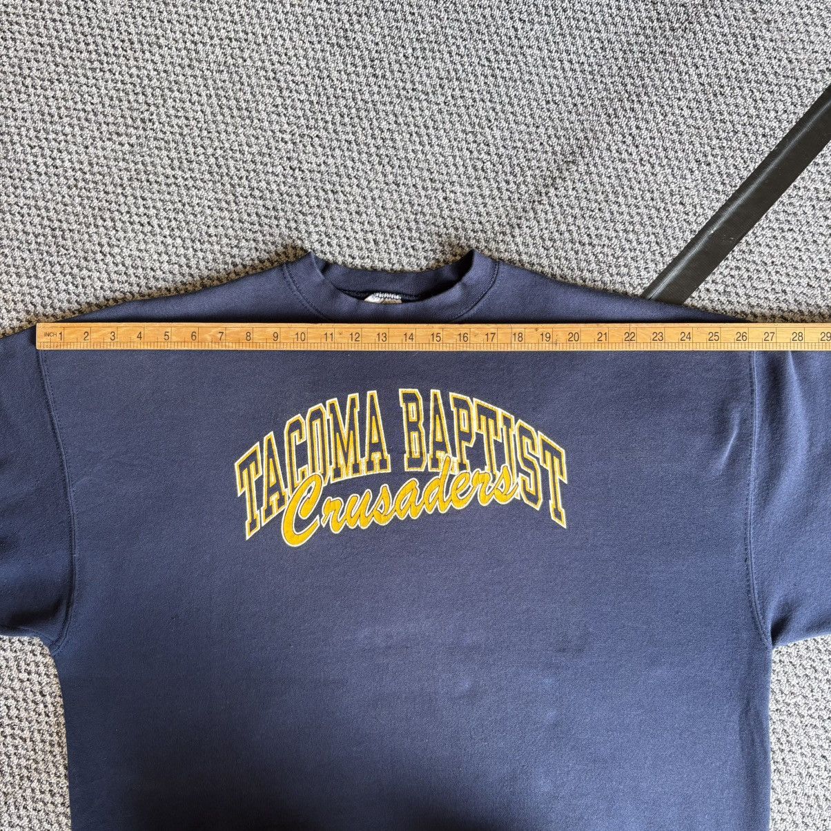 Tultex Vintage Tultex Tacoma Baptist Crusaders Size US XL / EU 56 / 4 - 11 Thumbnail