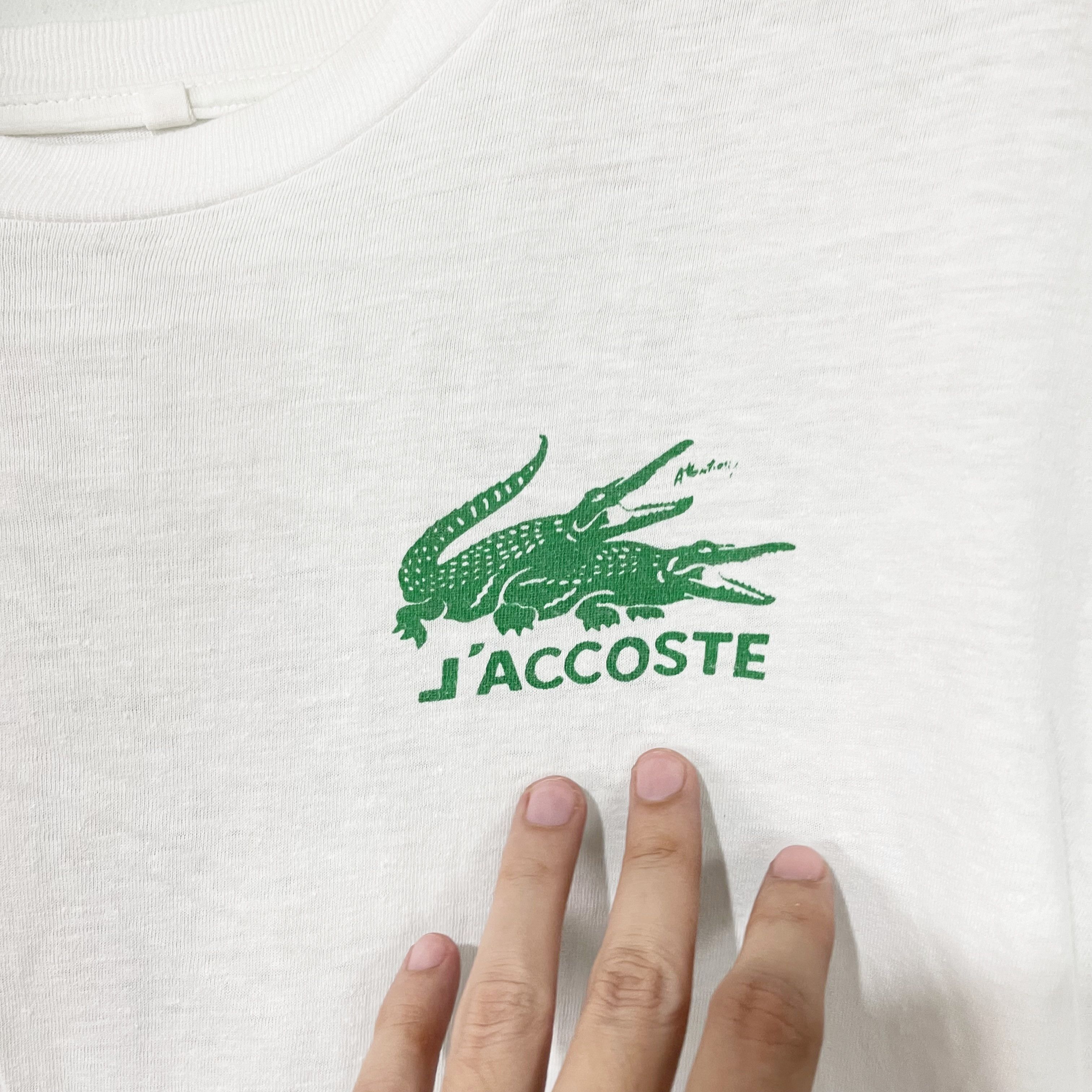 Vintage Vintage 90s Crocodile Graphic T-Shirt Size US M / EU 48-50 / 2 - 4 Thumbnail