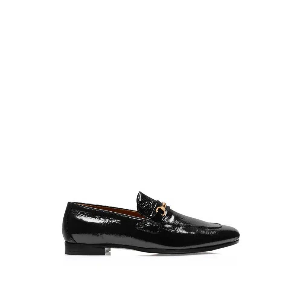 Tom Ford o1loc1c0226 J1541 Size: 12 TF/Printed Eel Gigi Chain Loafers Size US 12 / EU 45 - 1 Thumbnail