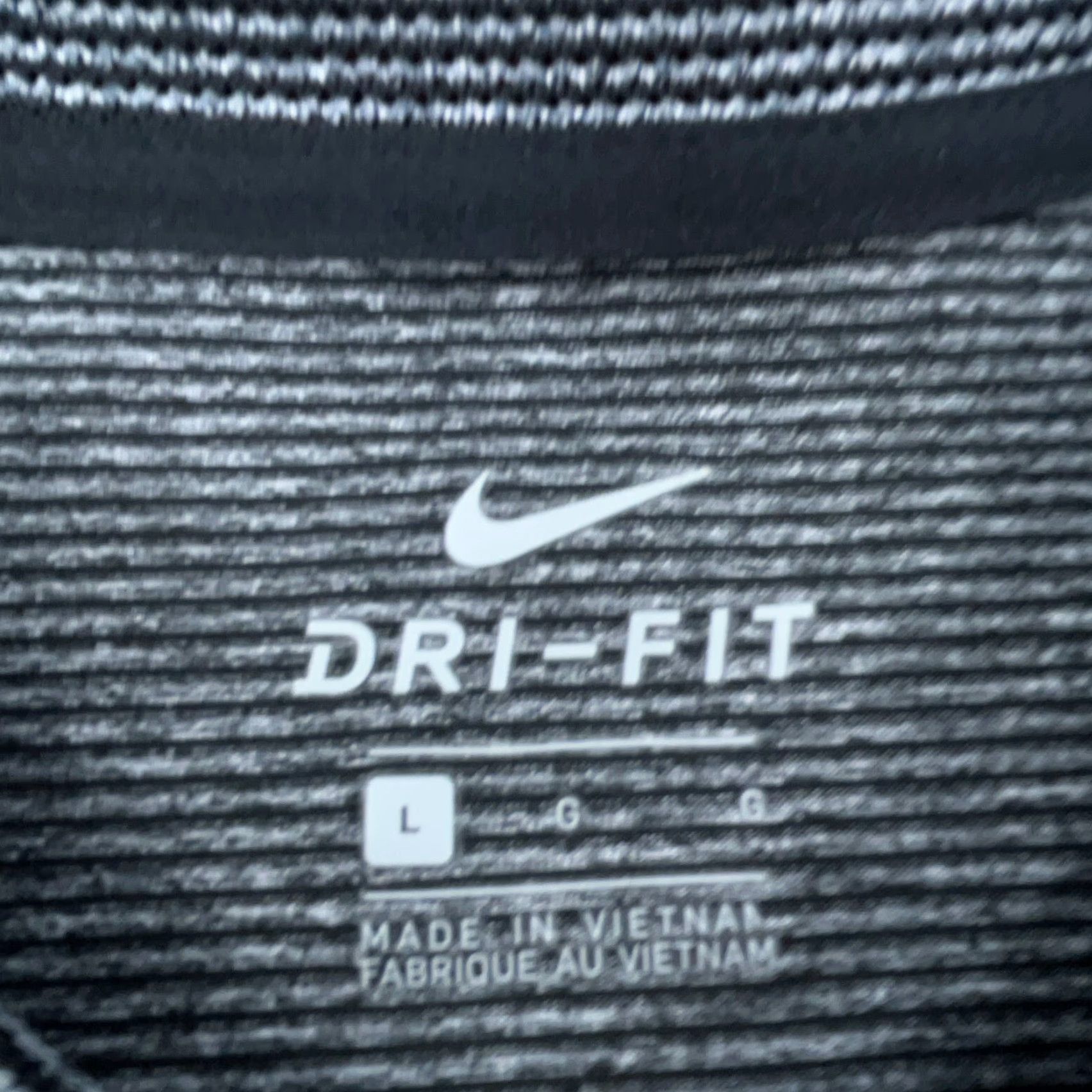 Nike Nike Polo Shirt Men L Gray Black Striped Dri-Fit Performance Golf-logo Easy Care Lightweight Quick Dry Nike Golf Shirt Mens L Gray Striped Size US L / EU 52-54 / 3 - 5 Thumbnail
