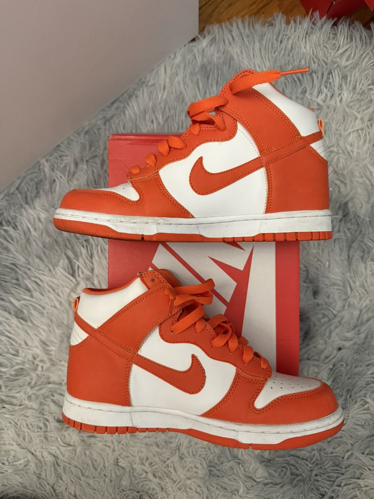 Nike Nike Dunk High GS Syracuse Size US 6 / EU 39 - 2 Thumbnail