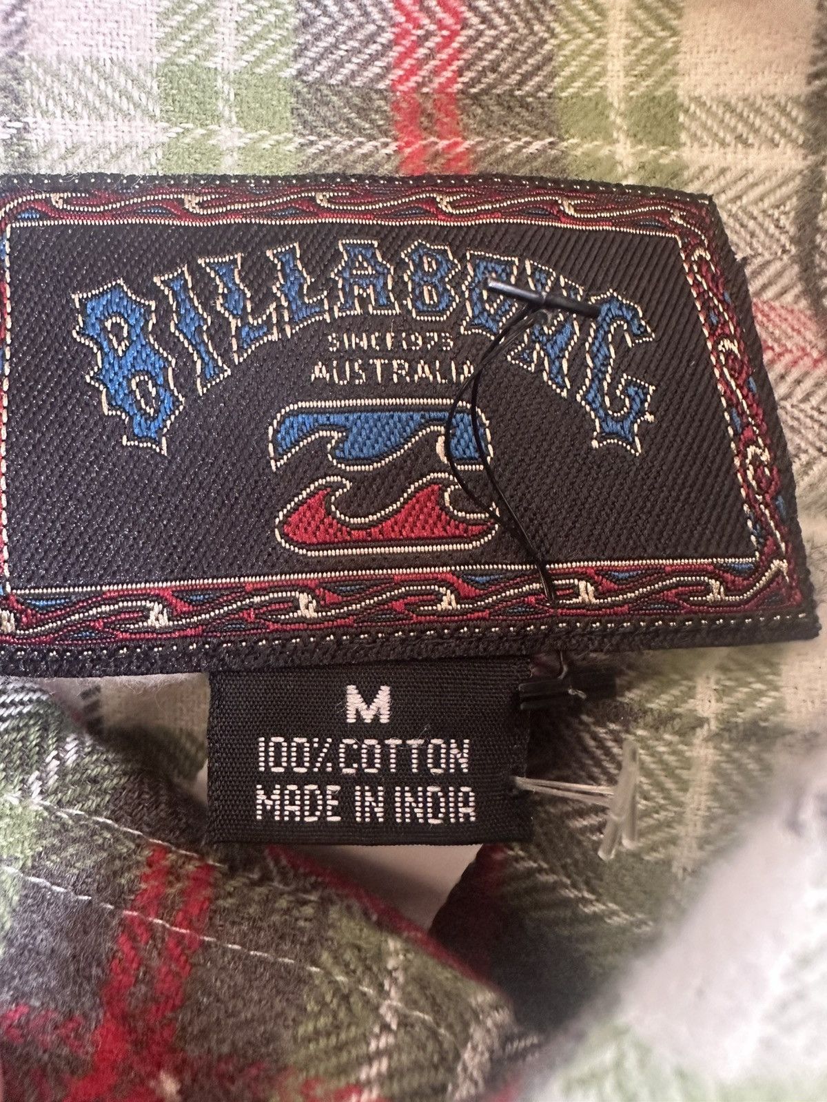 Billabong Vtg Billabong flanel shirt boarder stripe Size US M / EU 48-50 / 2 - 3 Thumbnail