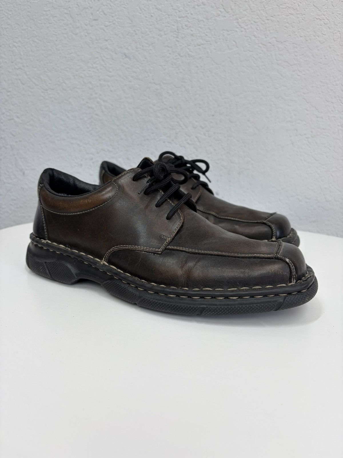 A.S.98 Vintage Italian AS 98 Rick Owens Style Leather Biker Boots Size US 8 / EU 41 - 3 Thumbnail