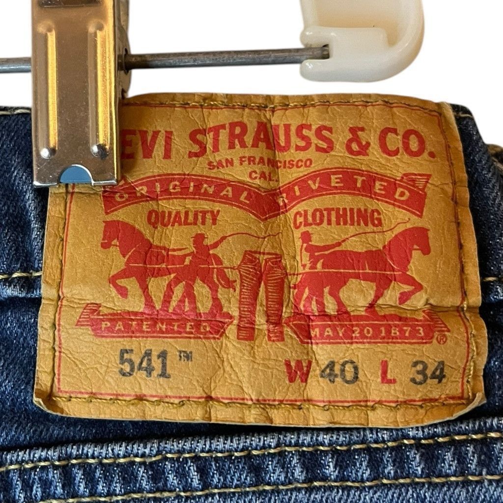Levi's Levi’s Athletic Taper Fit Flex Denim Jeans Sz 40x32.5 Size US 40 / EU 56 - 4 Thumbnail