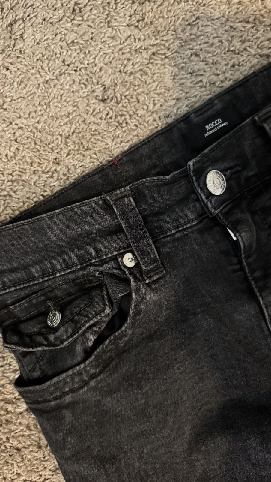 True Religion True Religion Rocco Relaxed Skinny jeans Size US 32 / EU 48 - 4 Thumbnail