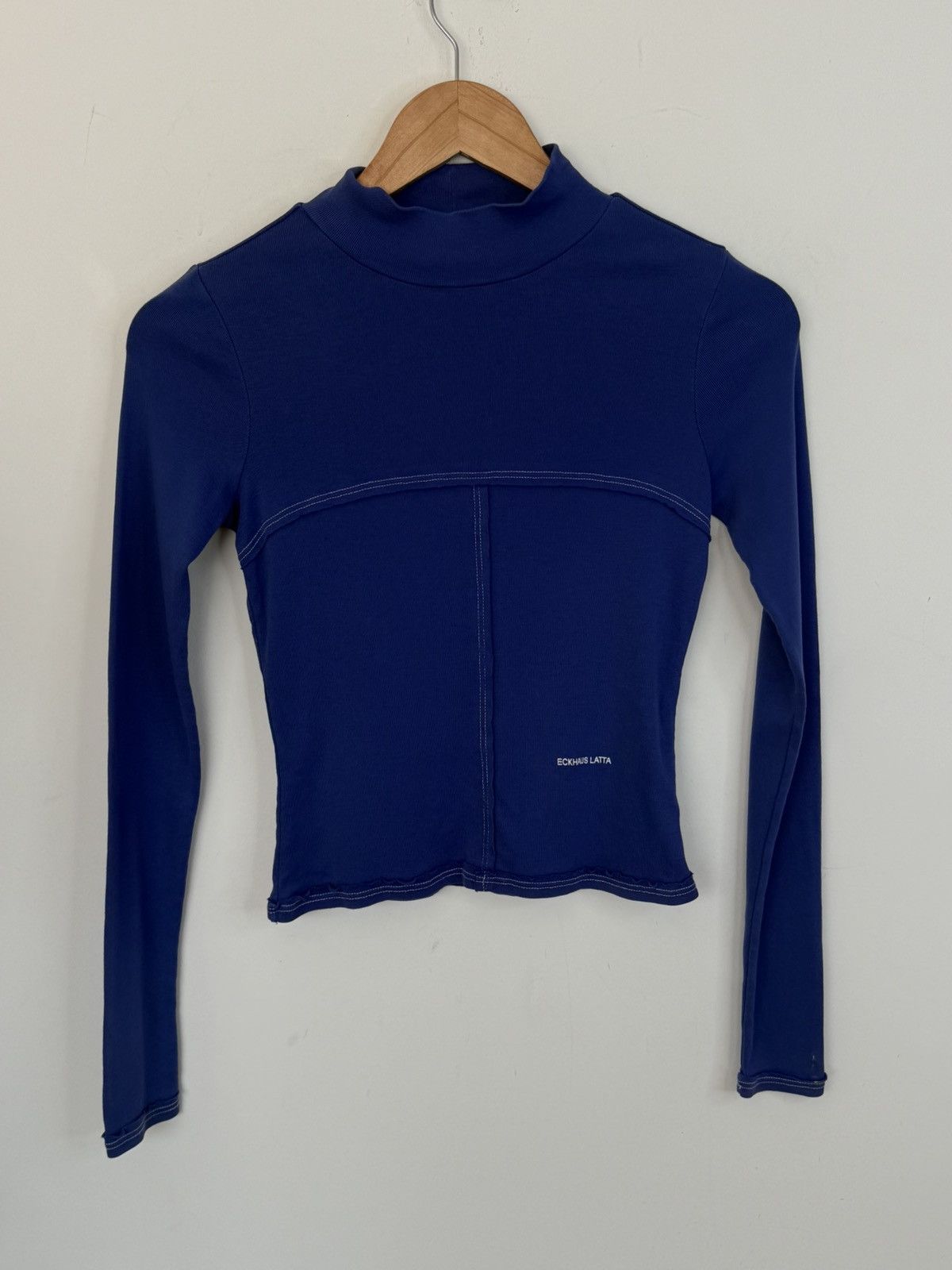 Eckhaus Latta ECKHAUS LATTA LAPPED BABY TURTLENECK Size S / US 4 / IT 40 - 2 Thumbnail